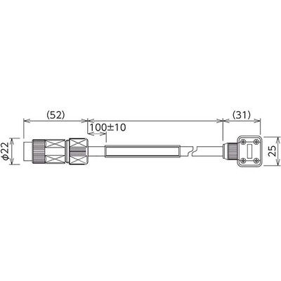Mitsubishi Electric Mitsubishi Electric SC-J3JSCBL5M-A2-L servo or automation interconnection cable