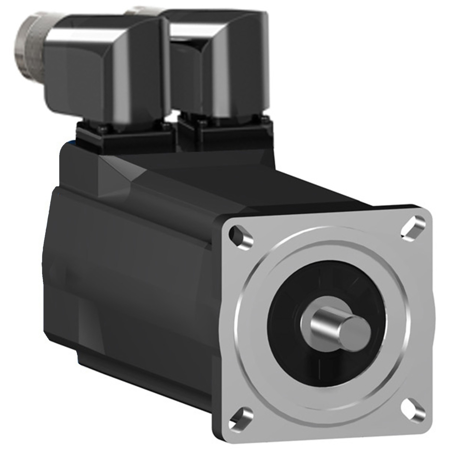 Schneider Electric Schneider Electric SH30703P02F2000 – SH3 servomotor, 70mm, 3 stacks, smooth Shaft, SinCos Multiturn 128, Brake, angular, IP54/65