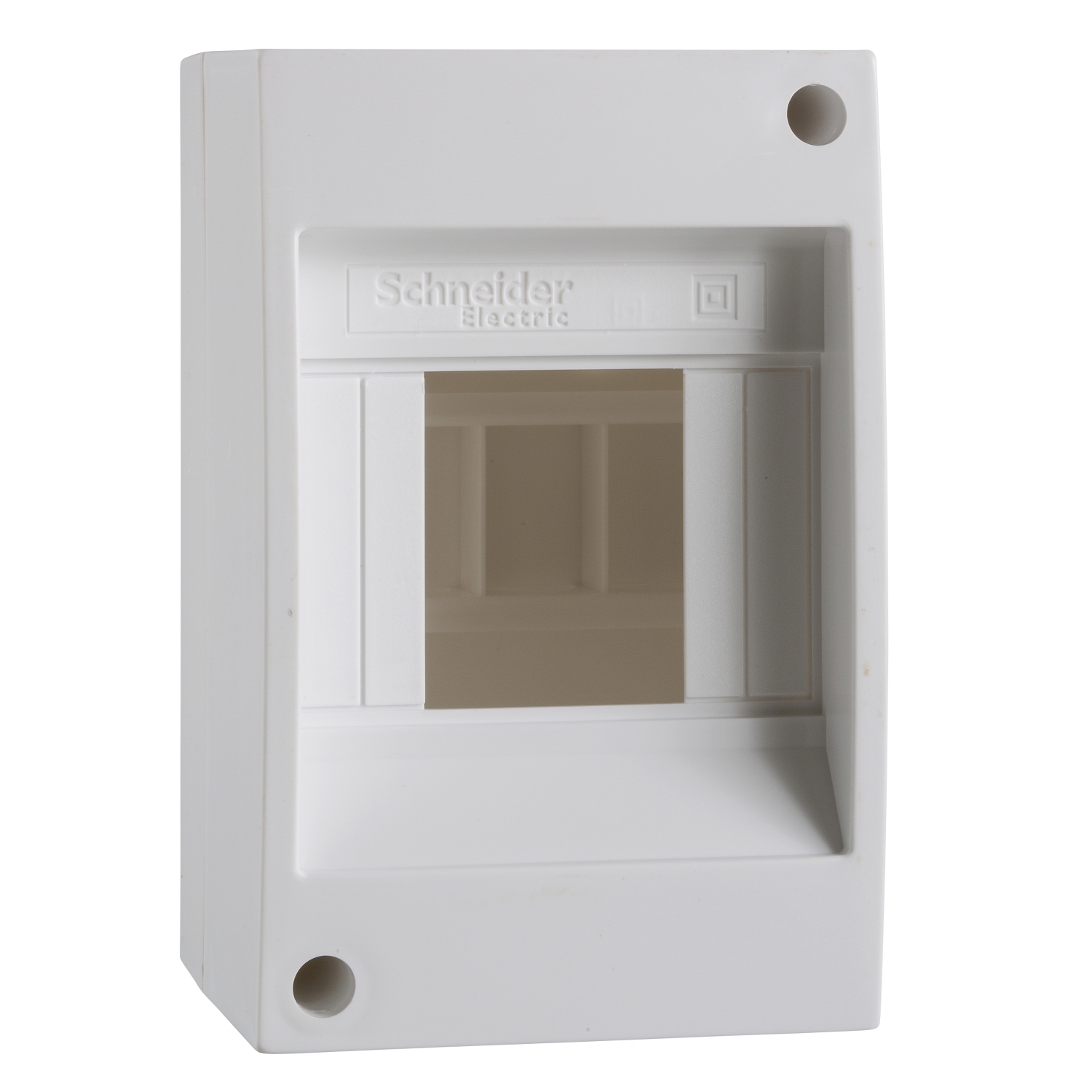 Schneider Electric Schneider Electric SL80764 – wall-mounted distribution enclosure white without door Mini Coreos Light IP40 1 row 4 modules