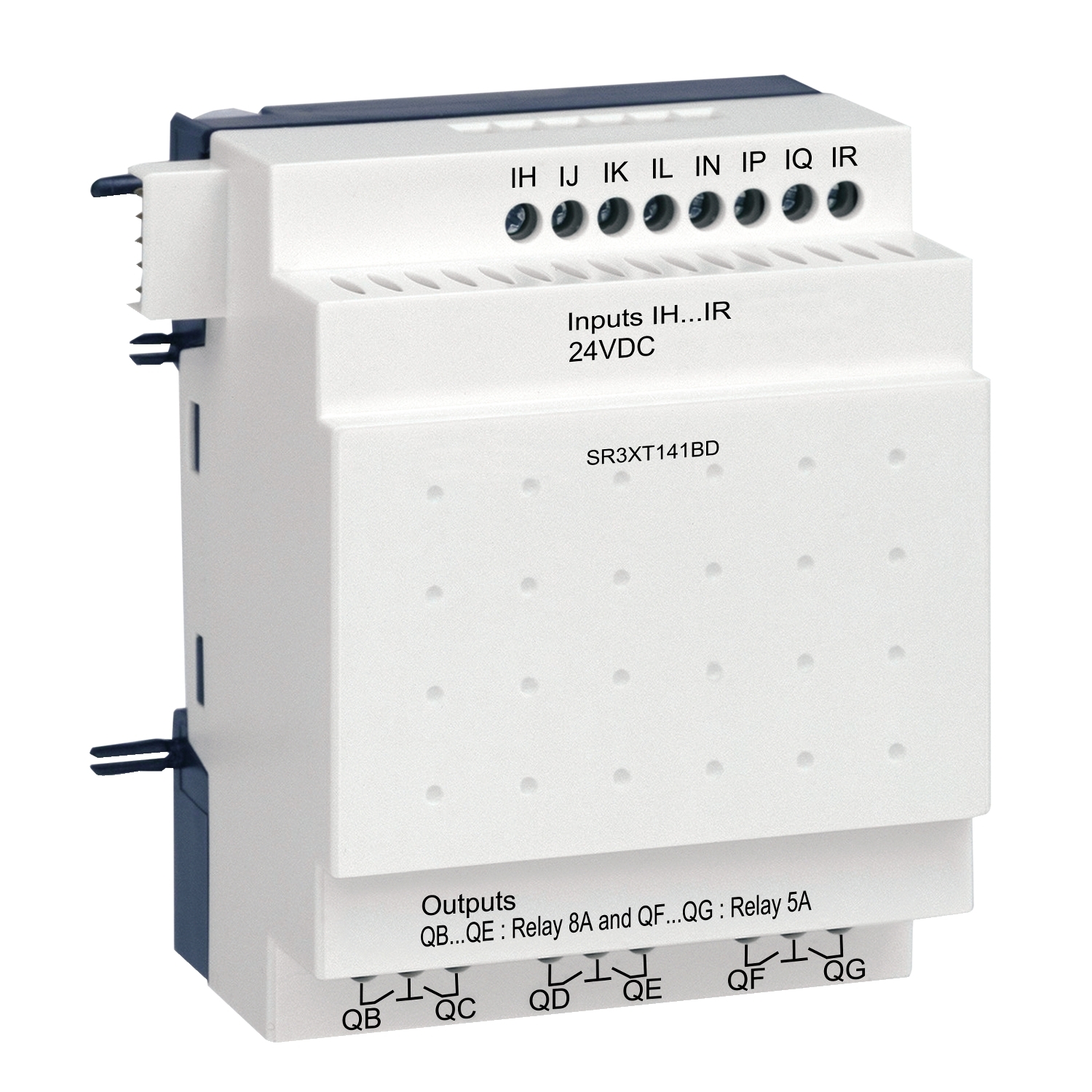 Schneider Electric Schneider Electric SR3XT141BD – discrete I/O extension module - 14 I O - 24 V DC - for Zelio Logic