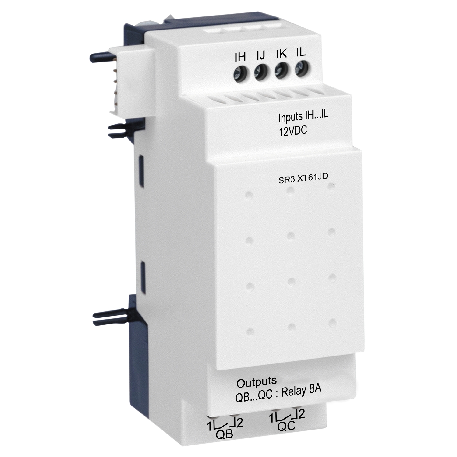 Schneider Electric Schneider Electric SR3XT61JD – discrete I/O extension module - 6 I O - 12 V DC - for Zelio Logic