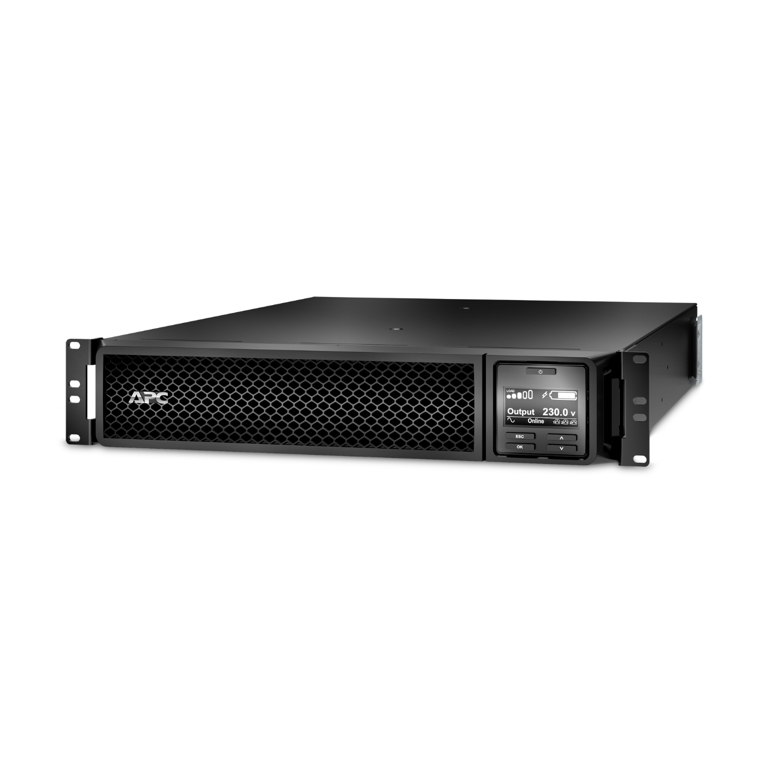 Schneider Electric Schneider Electric SRT1000RMXLI – APC Smart-UPS On-Line, 1000VA/1000W, Rackmount 2U, 230V, 6x C13 IEC outlets, SmartSlot, Extended runtime, W/ rail kit