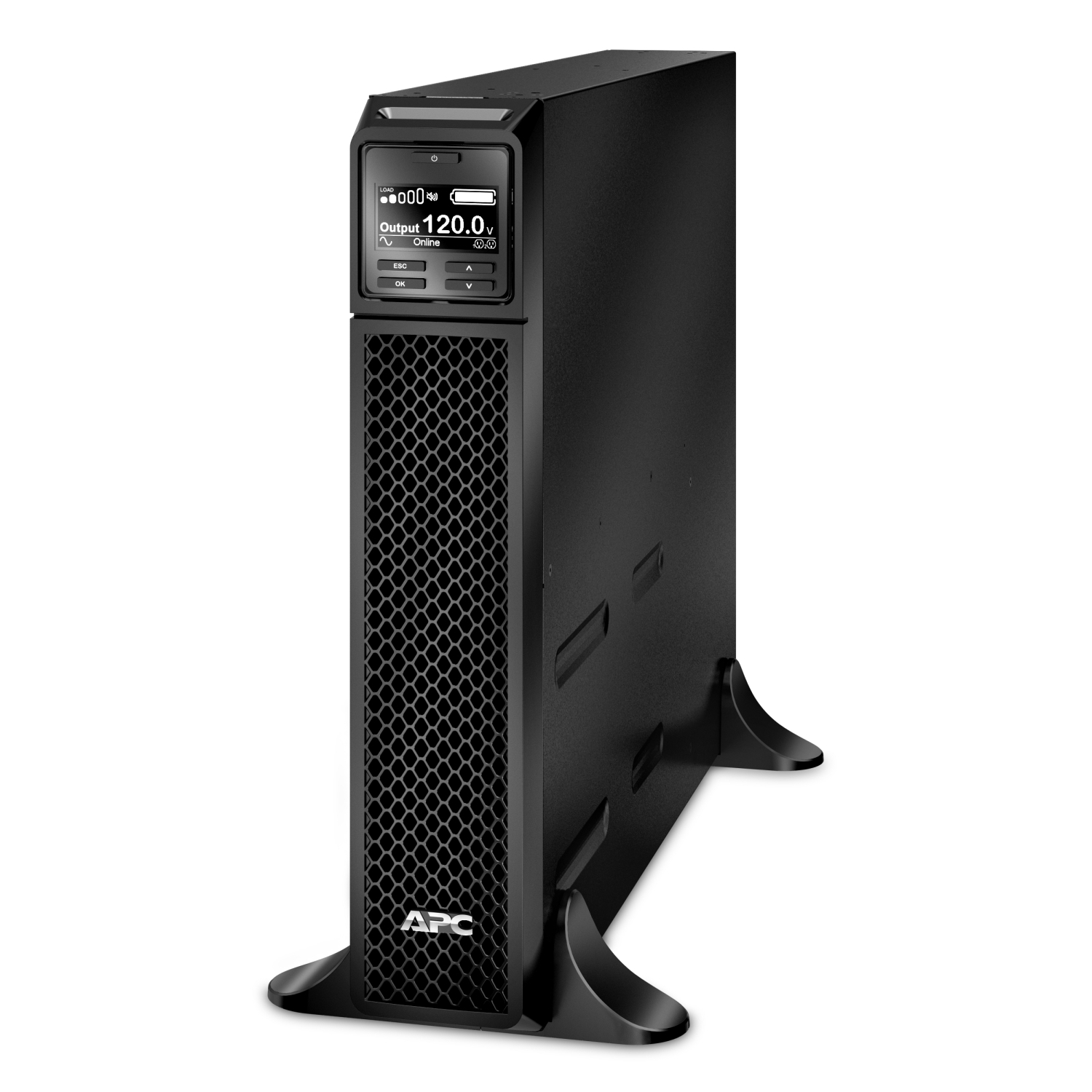 Schneider Electric Schneider Electric SRT3000XLA – APC Smart-UPS On-Line, 3kVA, Tower, 120V, 8x 5-20R+1x L5-30R NEMA outlets, SmartSlot, Extended runtime, W/O rail kit
