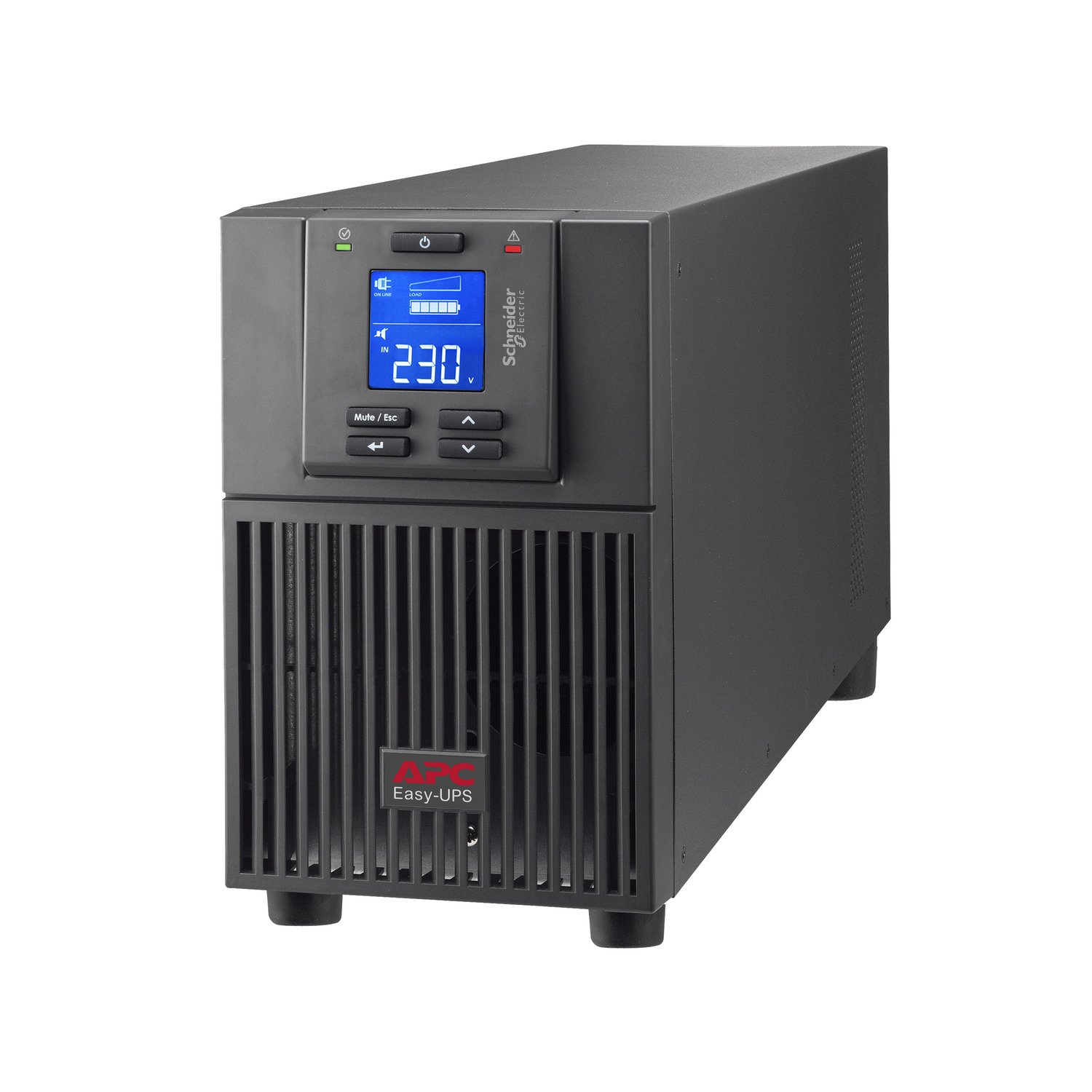 Schneider Electric Schneider Electric SRV2KI-E – APC Easy UPS On-Line, 2000VA/1800W, Tower, 230V, 4x IEC C13 outlets, Intelligent Card Slot, LCD
