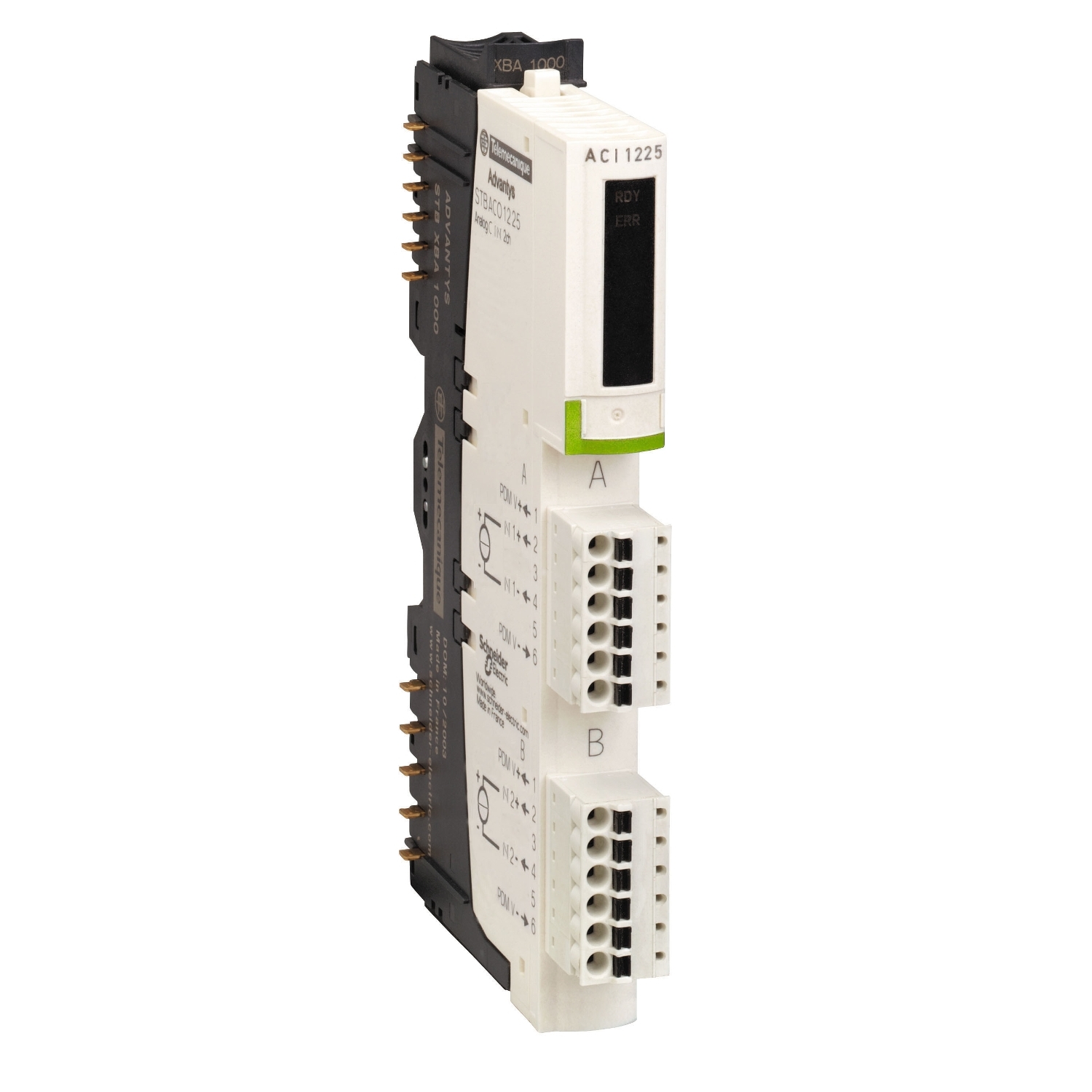 Schneider Electric Schneider Electric STBACI1225 – basic analog input module STB - 4..20 mA - 2 I - 10 bits