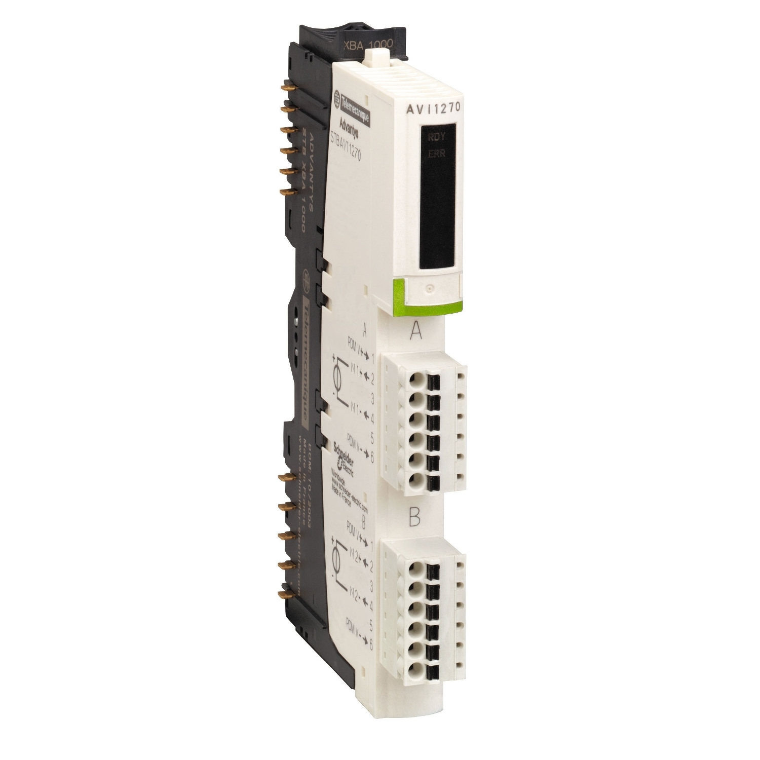 Schneider Electric Schneider Electric STBAVI1270K – standard analog input kit - Modicon STB - +/- 10 V - 2 I -11 bits + sign