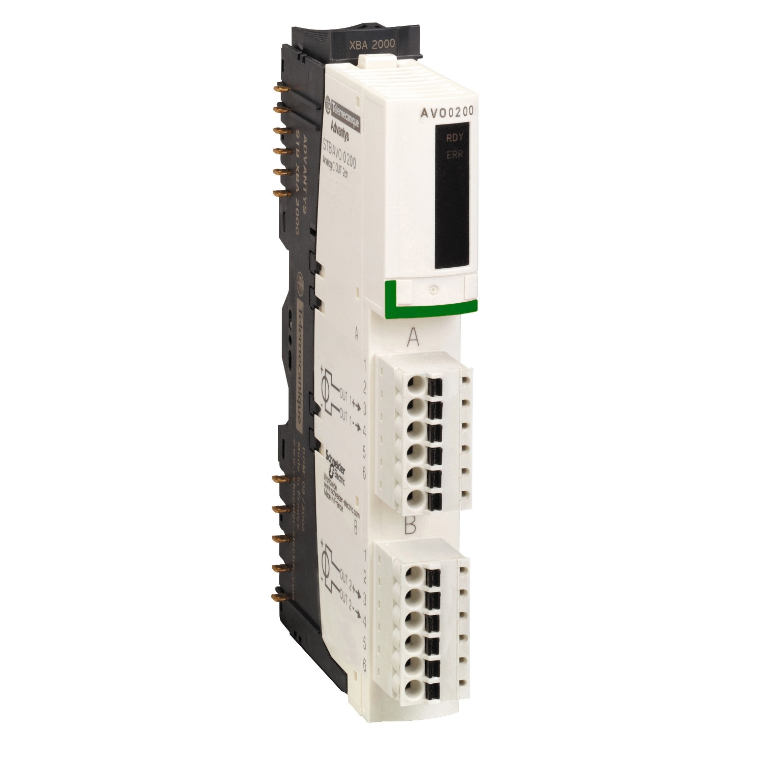Schneider Electric Schneider Electric STBAVO0200K – standard analog output kit STB - +/- 10 V - 2 O - 15 bits + sign