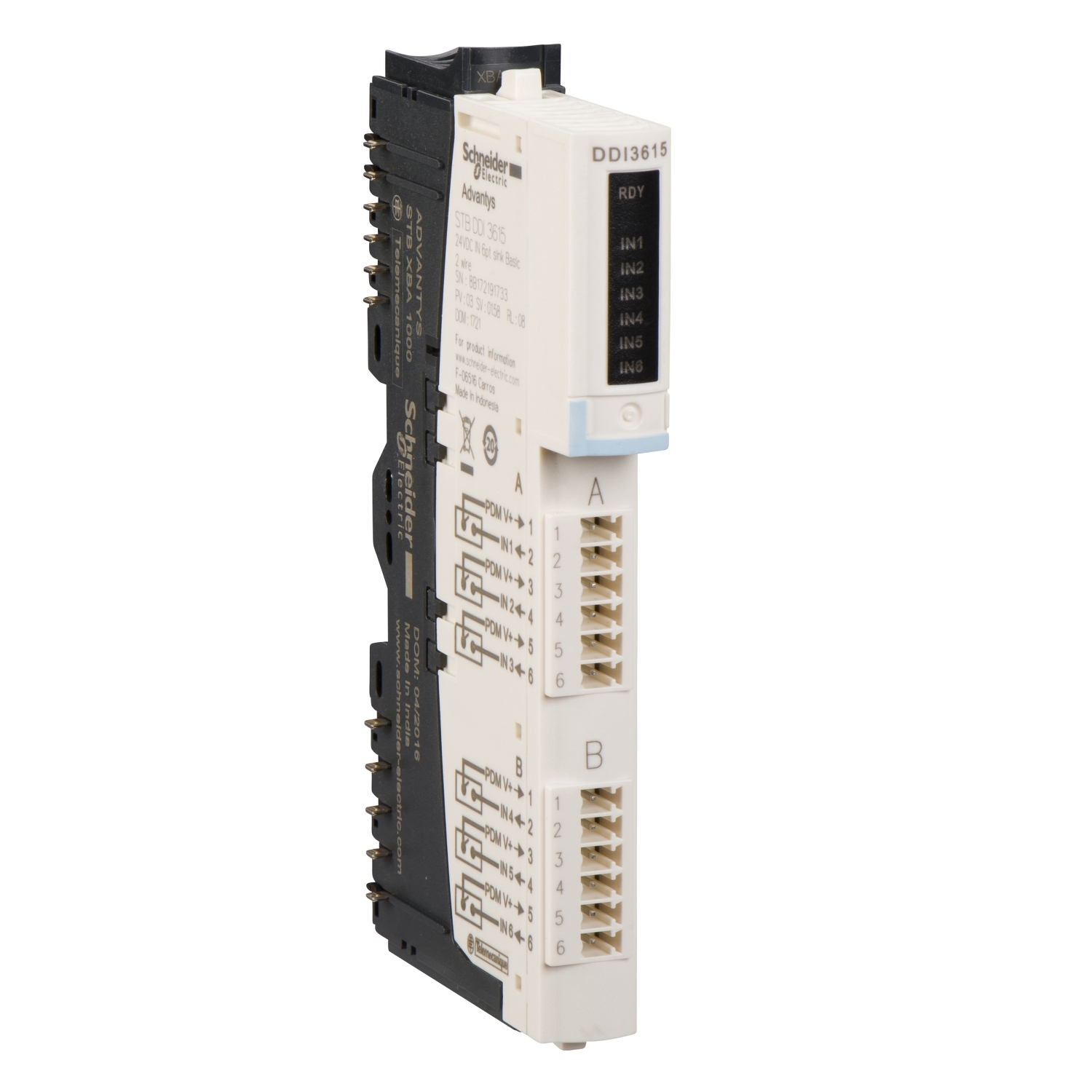 Schneider Electric Schneider Electric STBDDI3425K – basic digital input kit STB - 24 V DC - 4 I