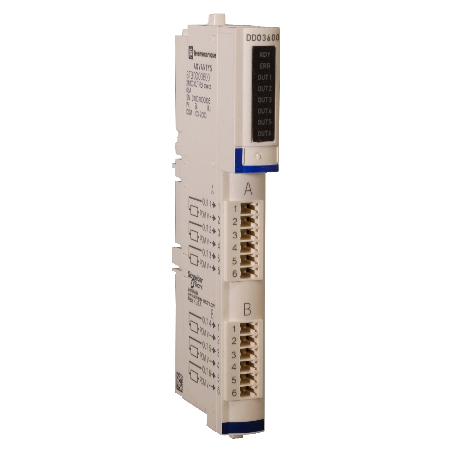 Schneider Electric Schneider Electric STBDDO3600K – standard digital output kit STB - 24 V DC - 6 O