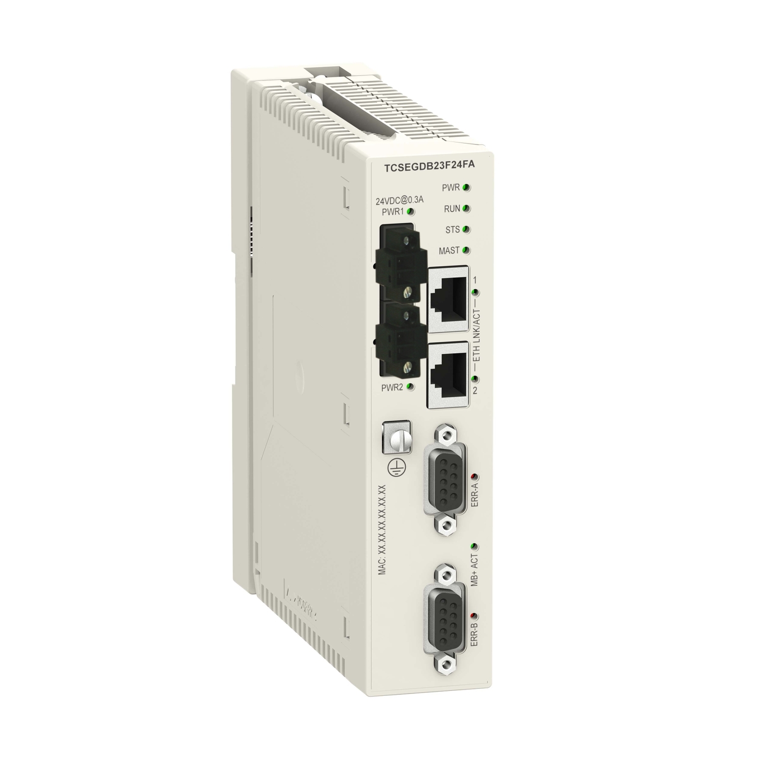Schneider Electric Schneider Electric TCSEGDB23F24FA – Modbus Plus proxy module for Modicon M340 and Modicon M580