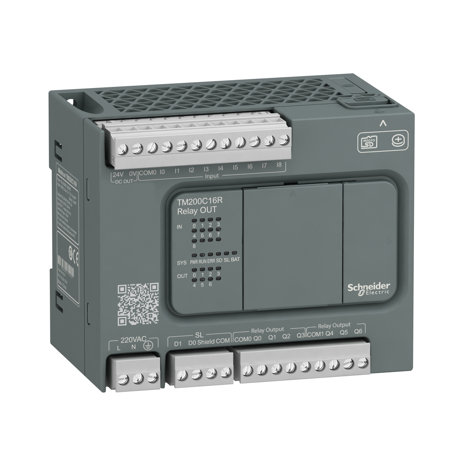 Schneider Electric Schneider Electric TM200C16R – controller M200 16 IO relay