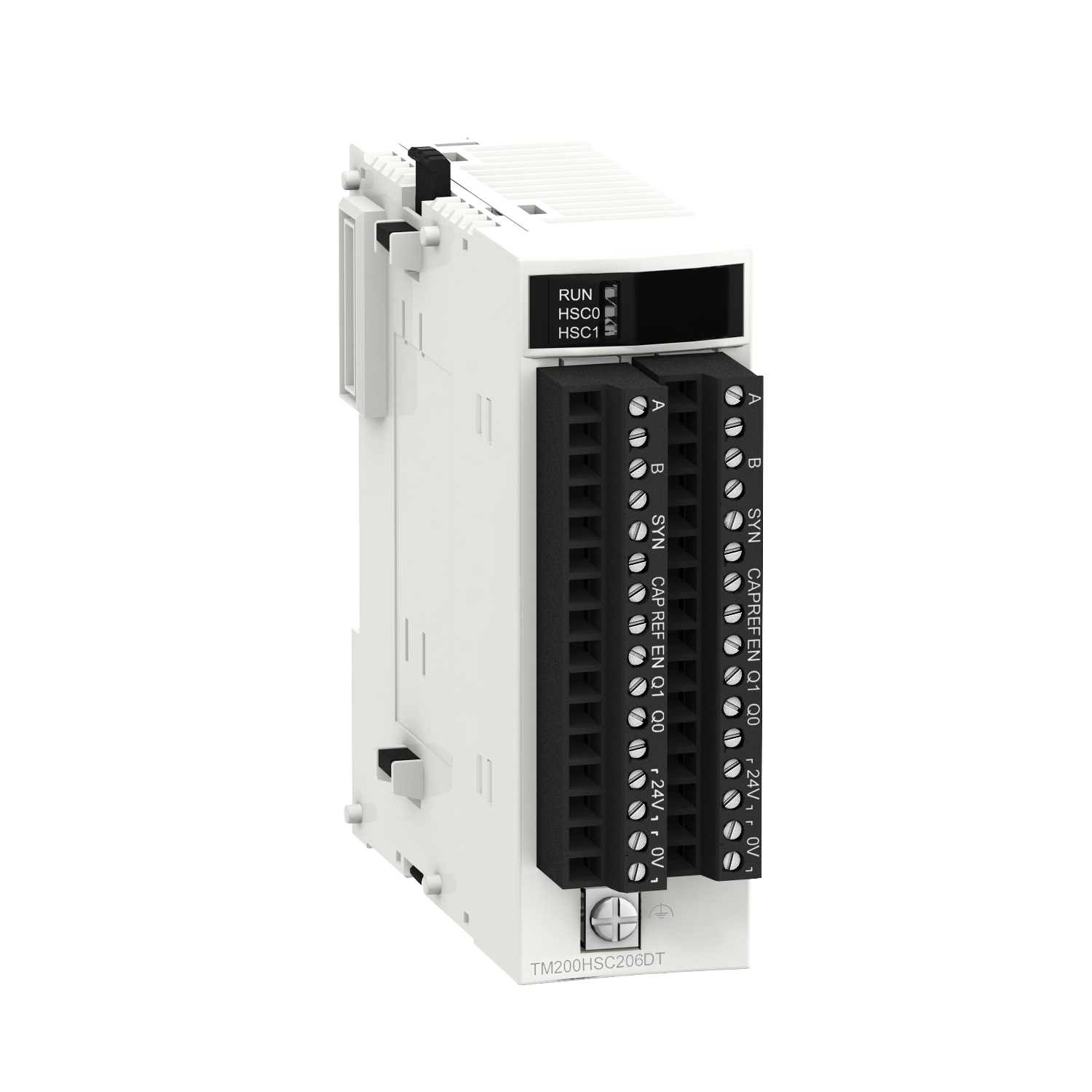 Schneider Electric Schneider Electric TM200HSC206DT – Counter module, Modicon M238 logic controller, 4 O discrete, 60 kHz, 2 screw terminal blocks