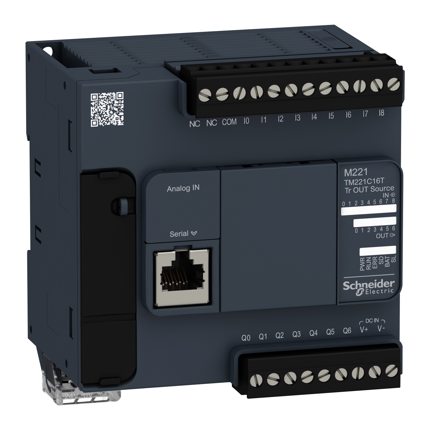 Schneider Electric Schneider Electric TM221C16T – controller M221 16 IO transistor PNP