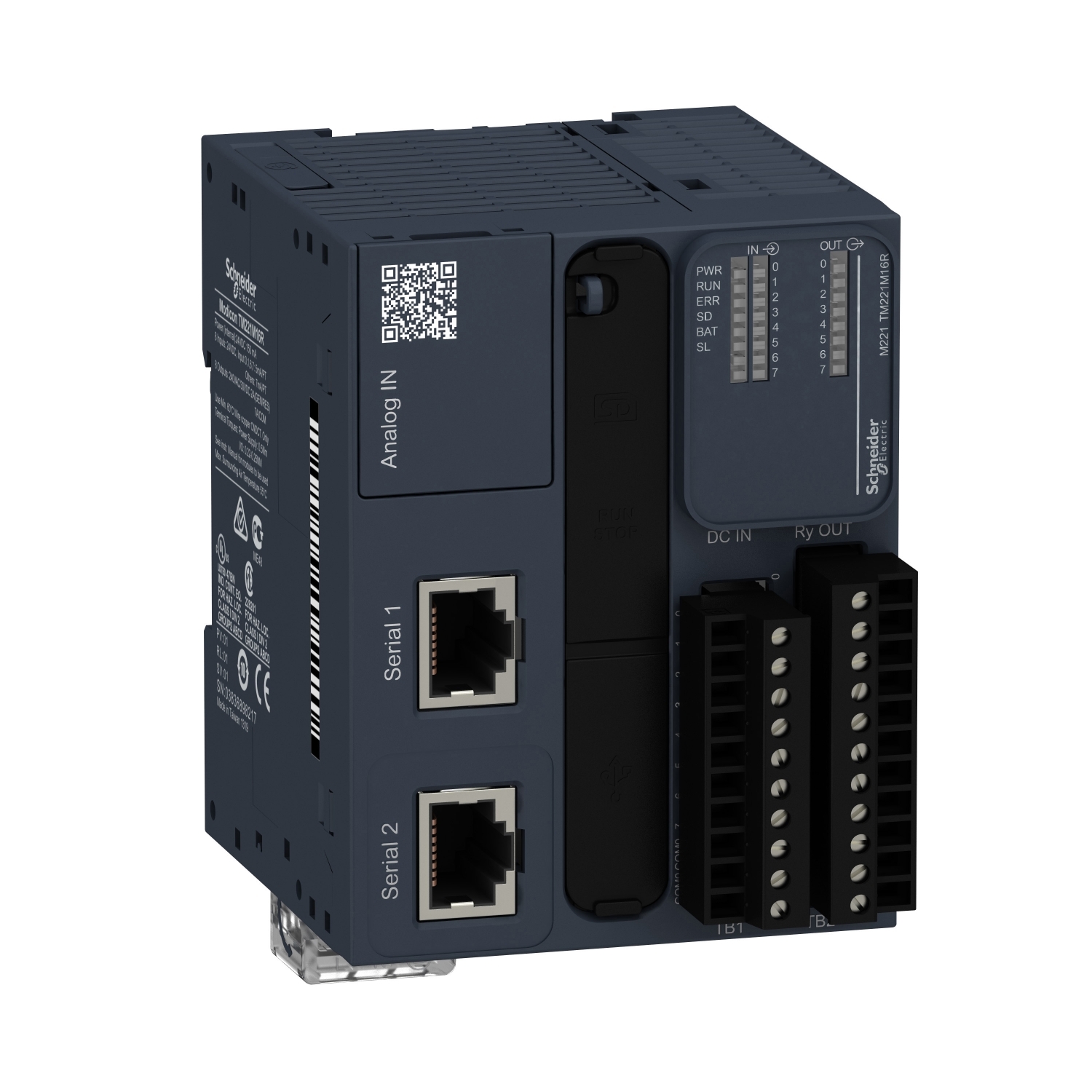 Schneider Electric Schneider Electric TM221M16R – controller M221 16 IO relay