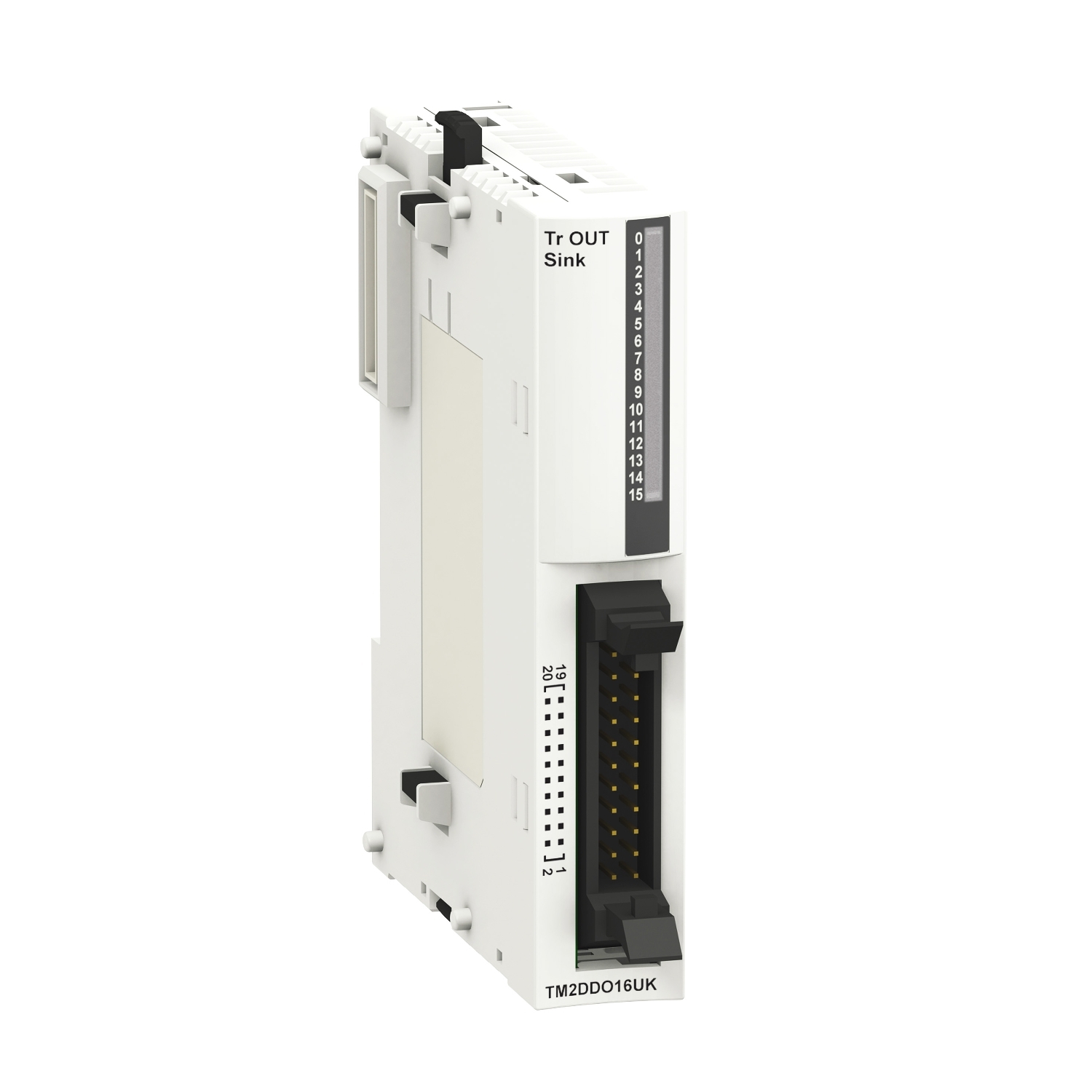 Schneider Electric Schneider Electric TM2DDO16UK – Discrete output module, Modicon M238 logic controller, 16 outputs 24 V transistor, 1 connector HE10