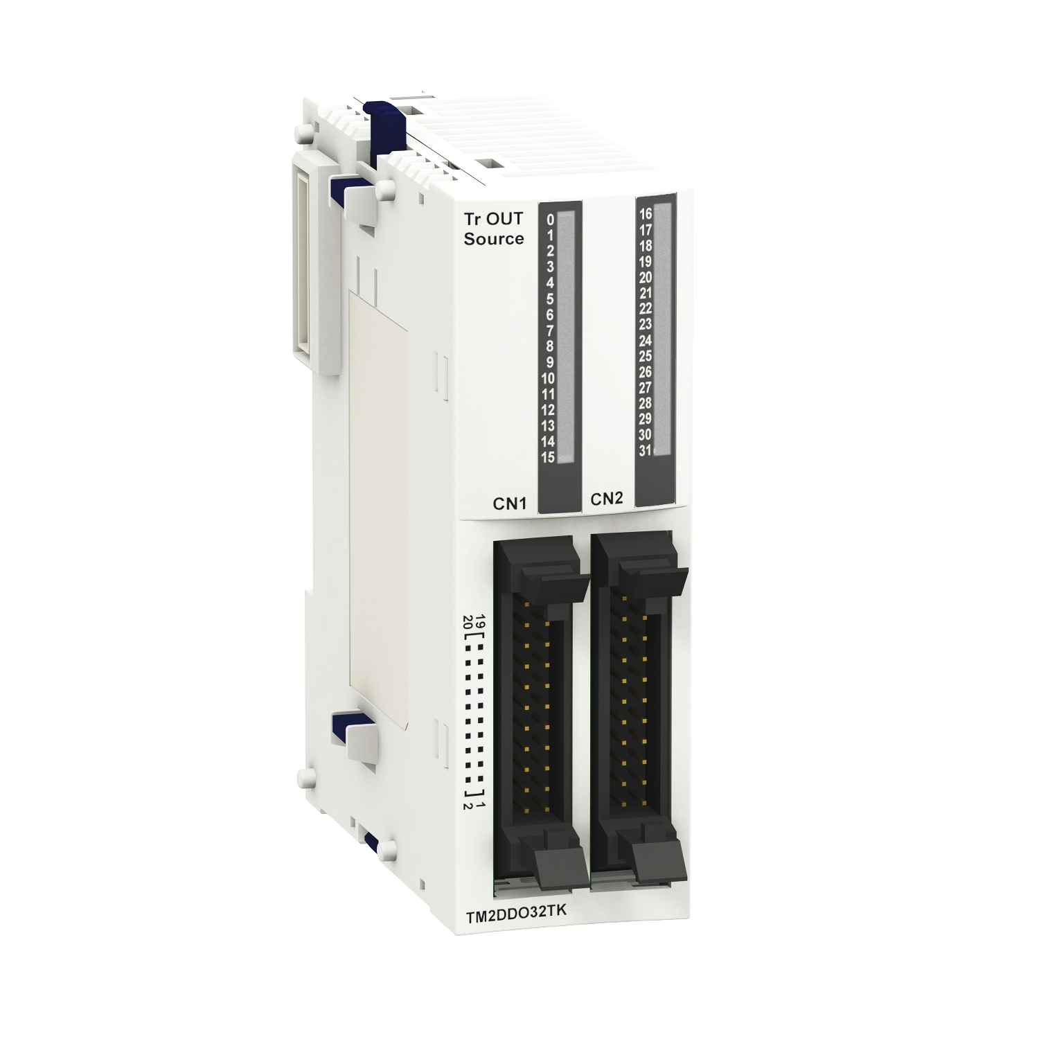 Schneider Electric Schneider Electric TM2DDO32TK – Discrete output module, Modicon M238 logic controller, 32 outputs 24V transistor, 1 connector HE10