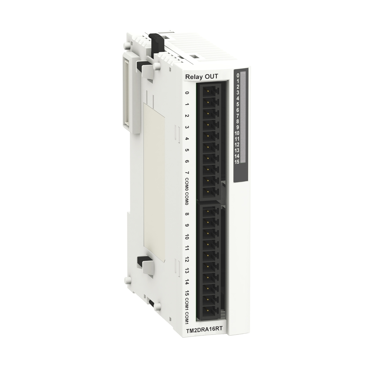 Schneider Electric Schneider Electric TM2DRA16RT – I/O expansion module, Modicon M238 logic controller, Twido, 16 outputs relay, 1 removable screw terminal block, wear part