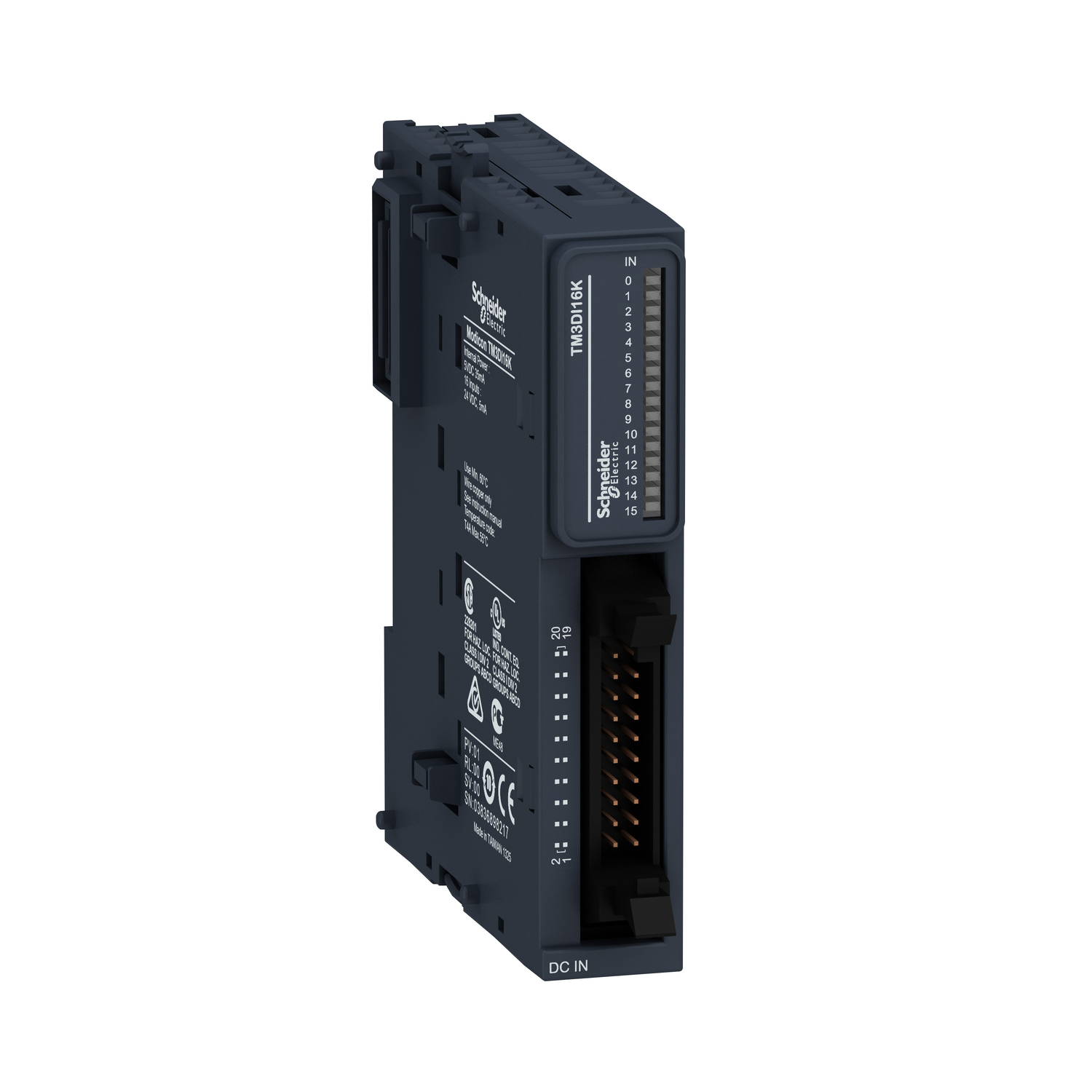 Schneider Electric Schneider Electric TM3DI16K – module TM3 - 16 inputs HE10