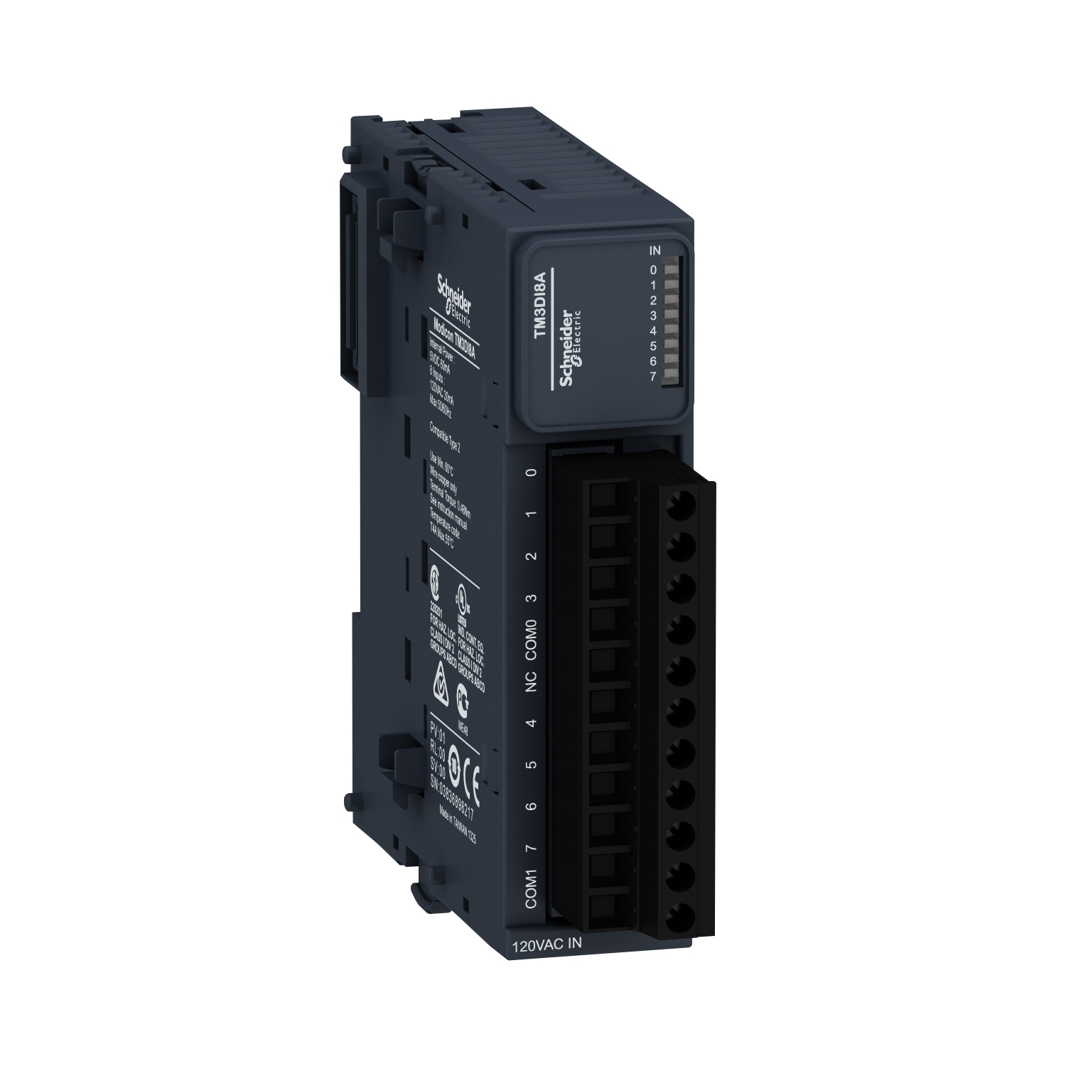 Schneider Electric Schneider Electric TM3DI8A – module TM3 - 8 inputs 120V AC