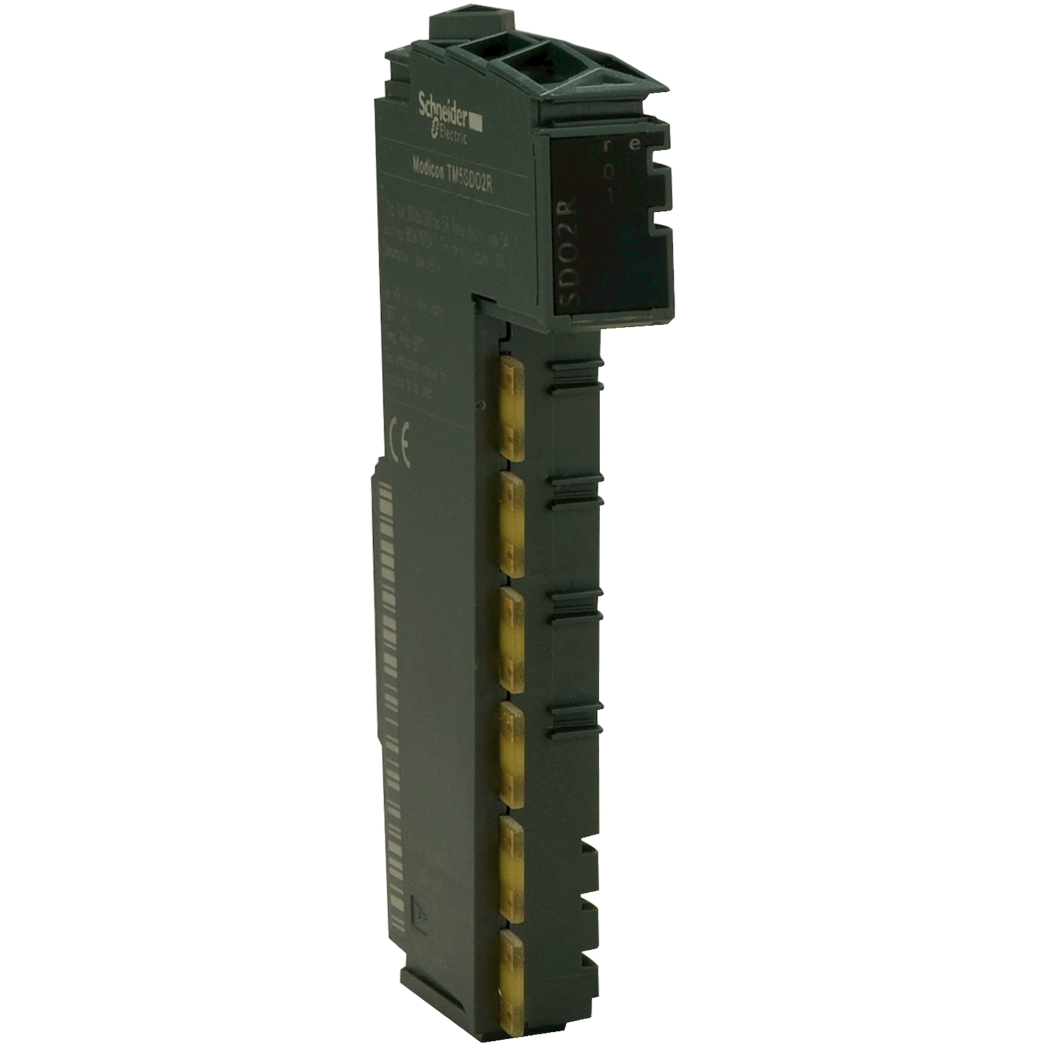 Schneider Electric Schneider Electric TM5SDO2S – Discrete output module, Modicon TM5, digital 2O, 100 to 240 V AC, 1 A, 3 wires