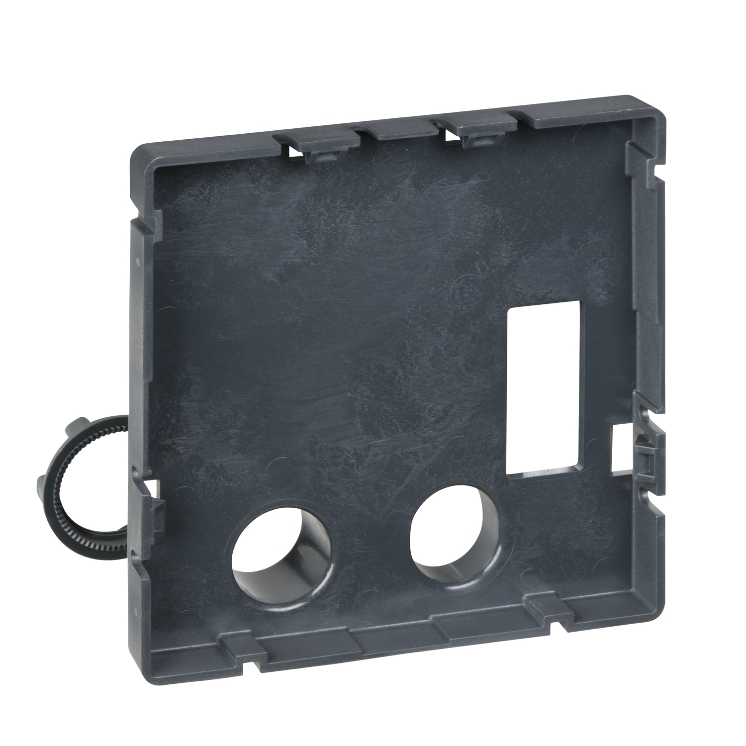 Schneider Electric Schneider Electric TRV00128 – mounting support for FDM - 64 x 64 mm - Ø 22 mm