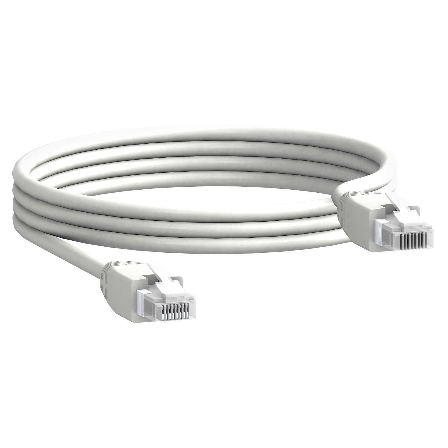 Schneider Electric Schneider Electric TRV00820 – network cord - 2 x RJ45 male - L = 2 m - set of 5