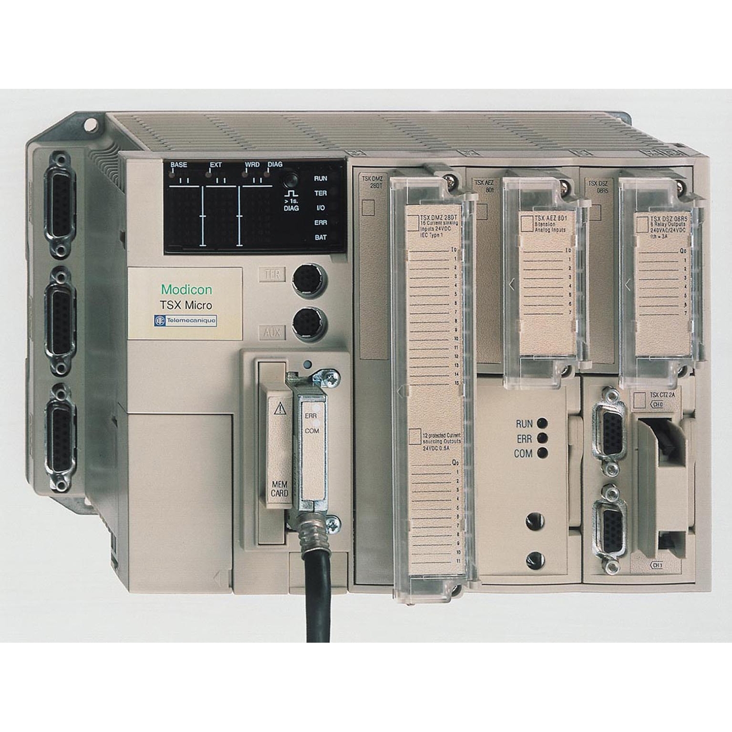 Schneider Electric Schneider Electric TSX3722001 – Modular base controller, Modicon TSX Micro, UNI-TELWAY, 10Hz, 19.2kbit/s