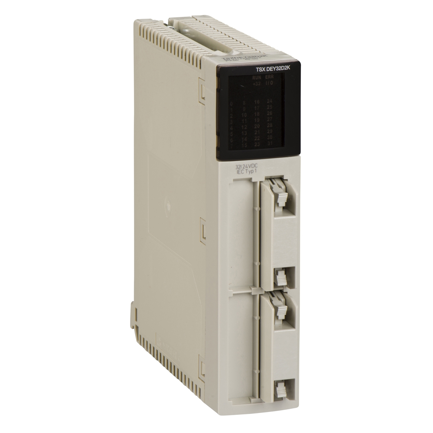 Schneider Electric Schneider Electric TSXDEY32D2K – Discrete input module, Modicon Premium, 32 inputs, compatible with 2/3 wires proximity sensors, 1W