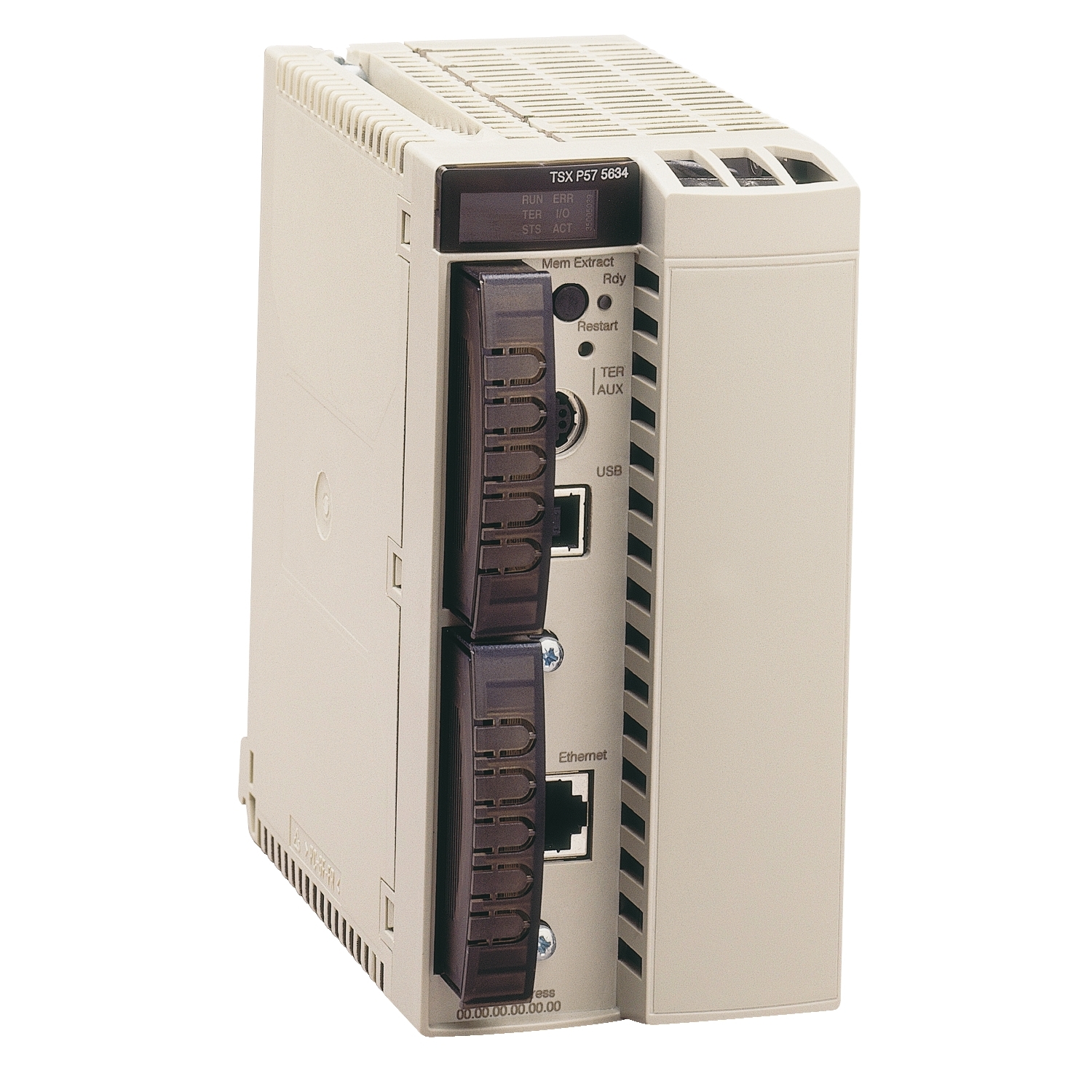 Schneider Electric Schneider Electric TSXP575634M – Unity processor, Modicon Premium, Internal RAM 1024kB data, Unity Pro