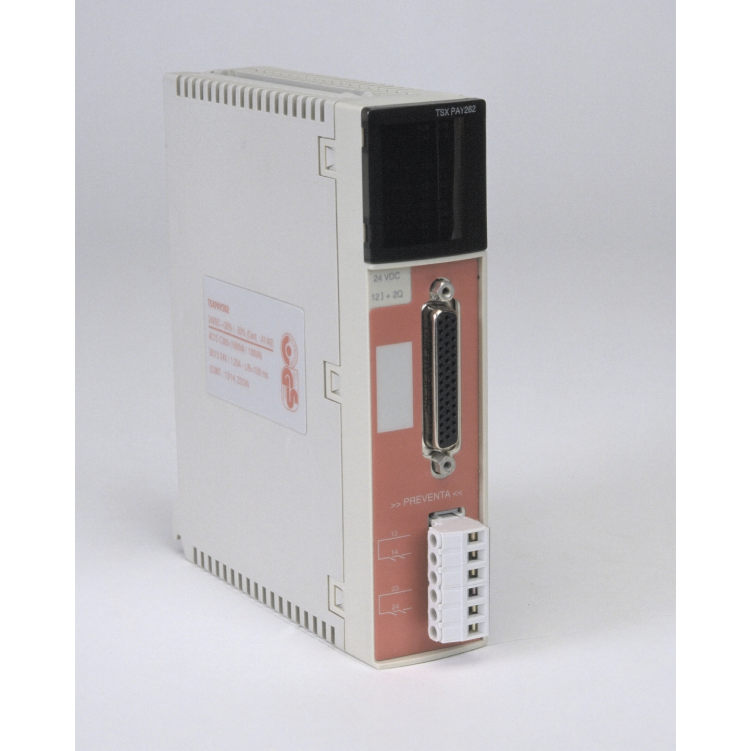 Schneider Electric Schneider Electric TSXPAY262 – Preventa safety module, Modicon Premium, 19.2 to 30VDC, 30mA, 5W