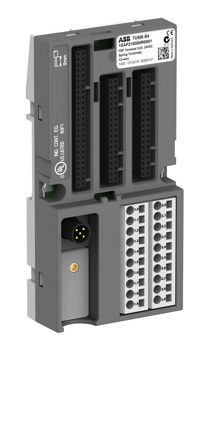 ABB ABB TU506 FBP:S500,FBP-Terminal Unit,Spring