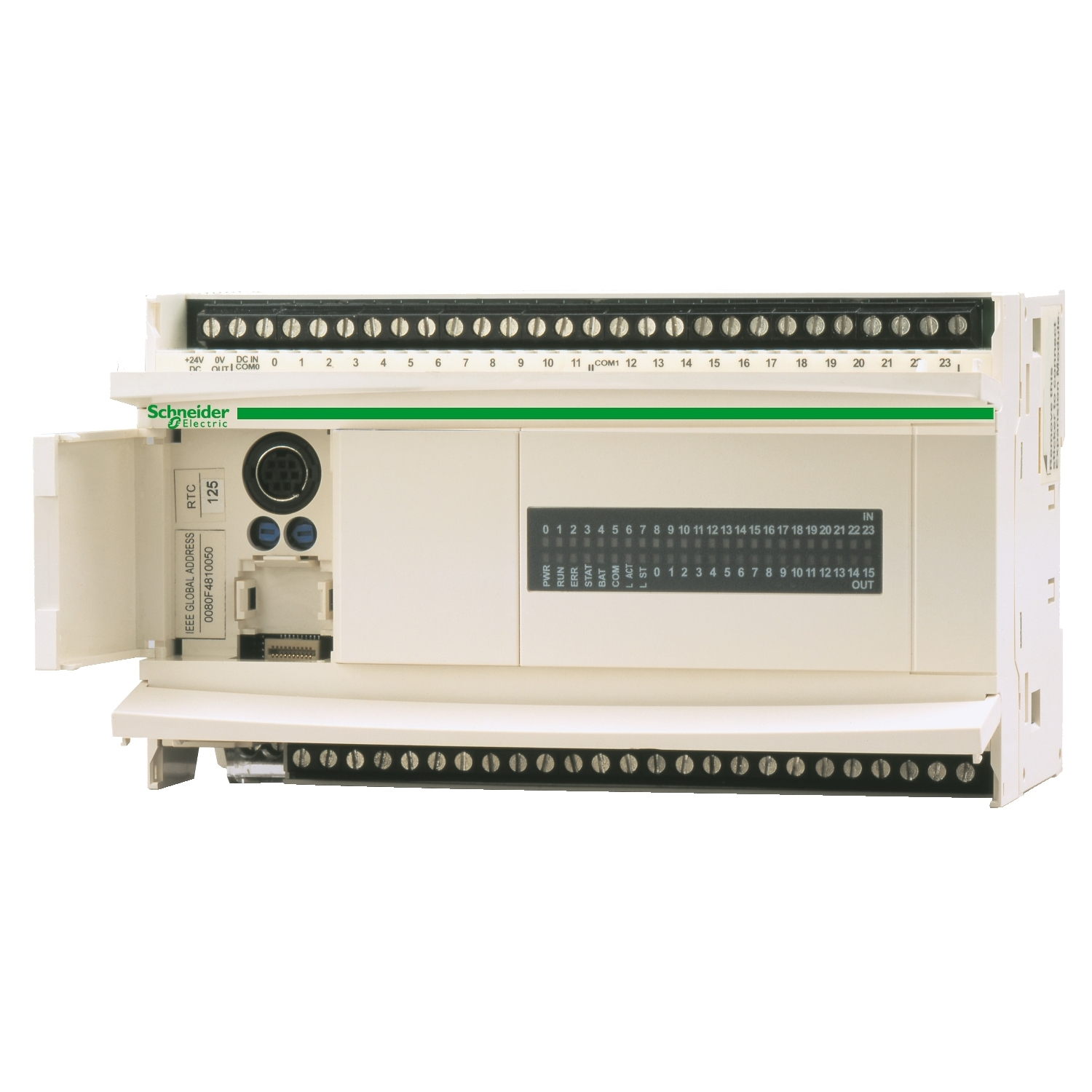 Schneider Electric Schneider Electric TWDLCAA40DRF – Compact base controller, Twido, 100 to 240VAC supply, compact, 14 inputs with 24VDC, 10 output relays