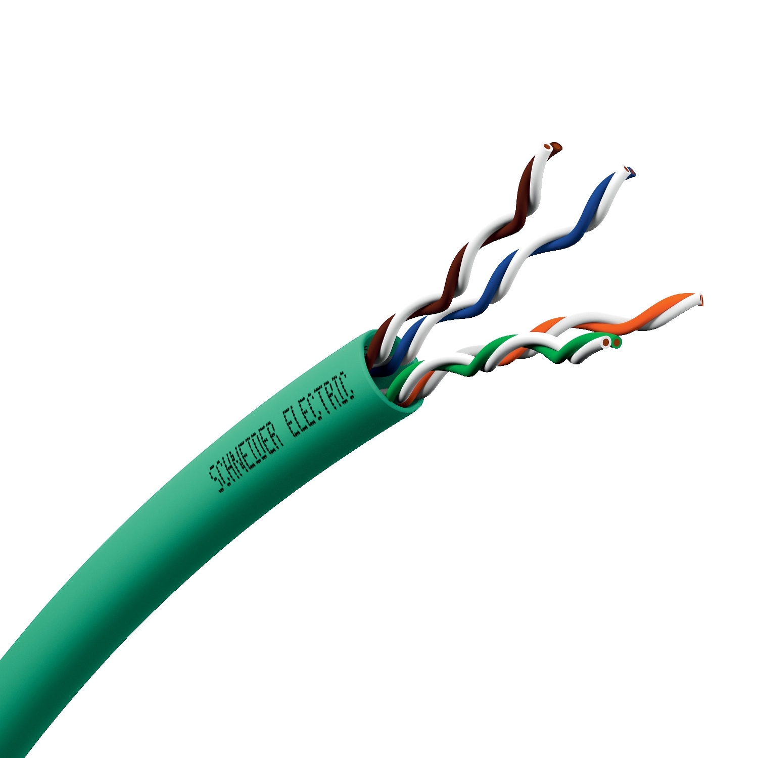 Schneider Electric Schneider Electric VDICE115118 – Actassi CL-C5e Cable LAN U/UTP 4P Cat5e Euroclass E 155MHz LSZH 305m