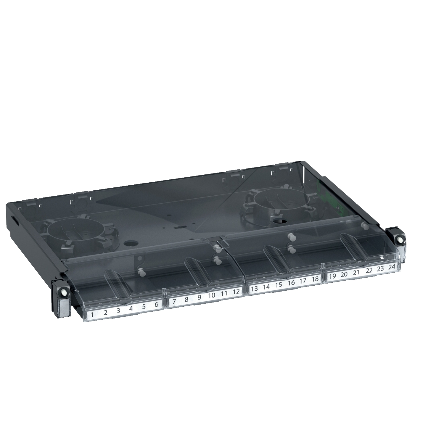 Schneider Electric Schneider Electric VDIG150991V2 – Actassi 19-C Evolution Fibre Optic Panel Sliding 19" 1U