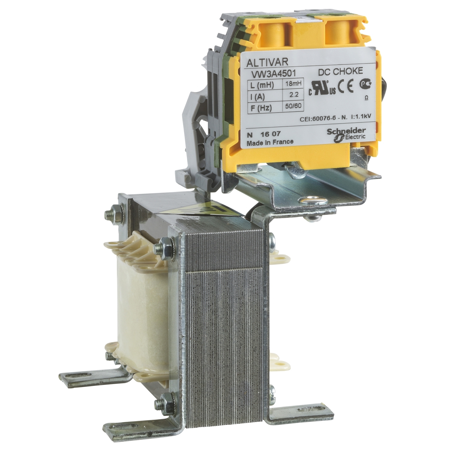 Schneider Electric Schneider Electric VW3A4501 – DC choke - 18 mH - 2.2 A - for variable speed drive