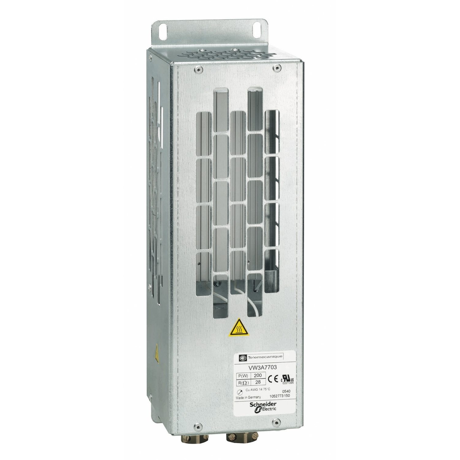 Schneider Electric Schneider Electric VW3A7703 – braking resistor - IP 20 - 28 Ohm - 200 W
