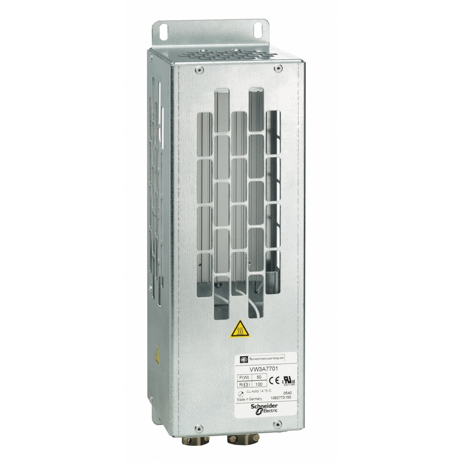Schneider Electric Schneider Electric VW3A7704 – braking resistor, Altivar, IP20, 15Ohm, 1000W