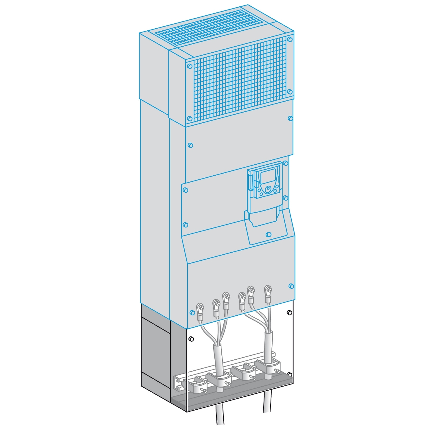 Schneider Electric Schneider Electric VW3A9108 – kit for IP21 conformity - for variable speed drive - ATV61/ATV71