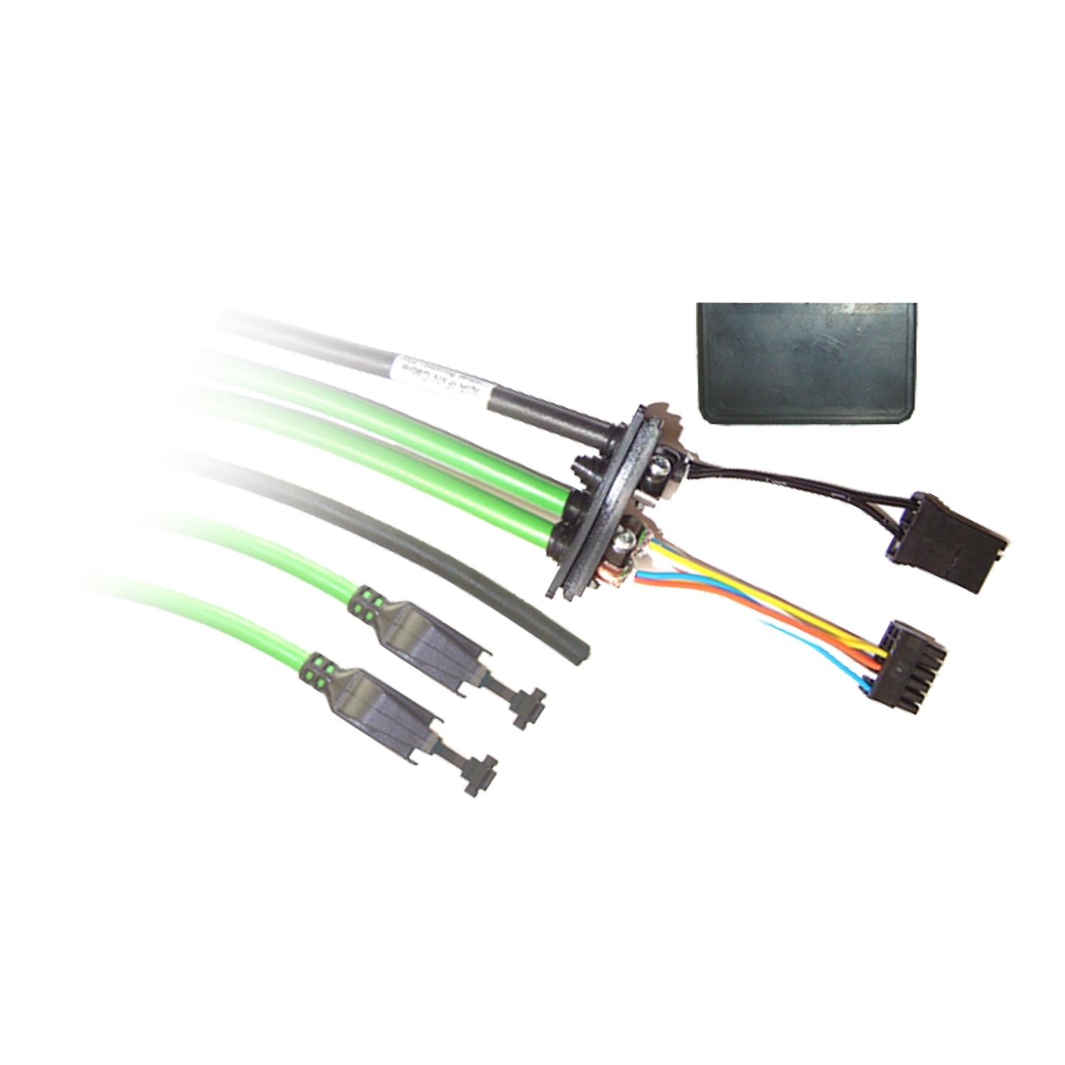 Schneider Electric Schneider Electric VW3L2K001R30 – pre-assembled cable kit for fieldbus interfaces and power supply - EtherCAT - 3m
