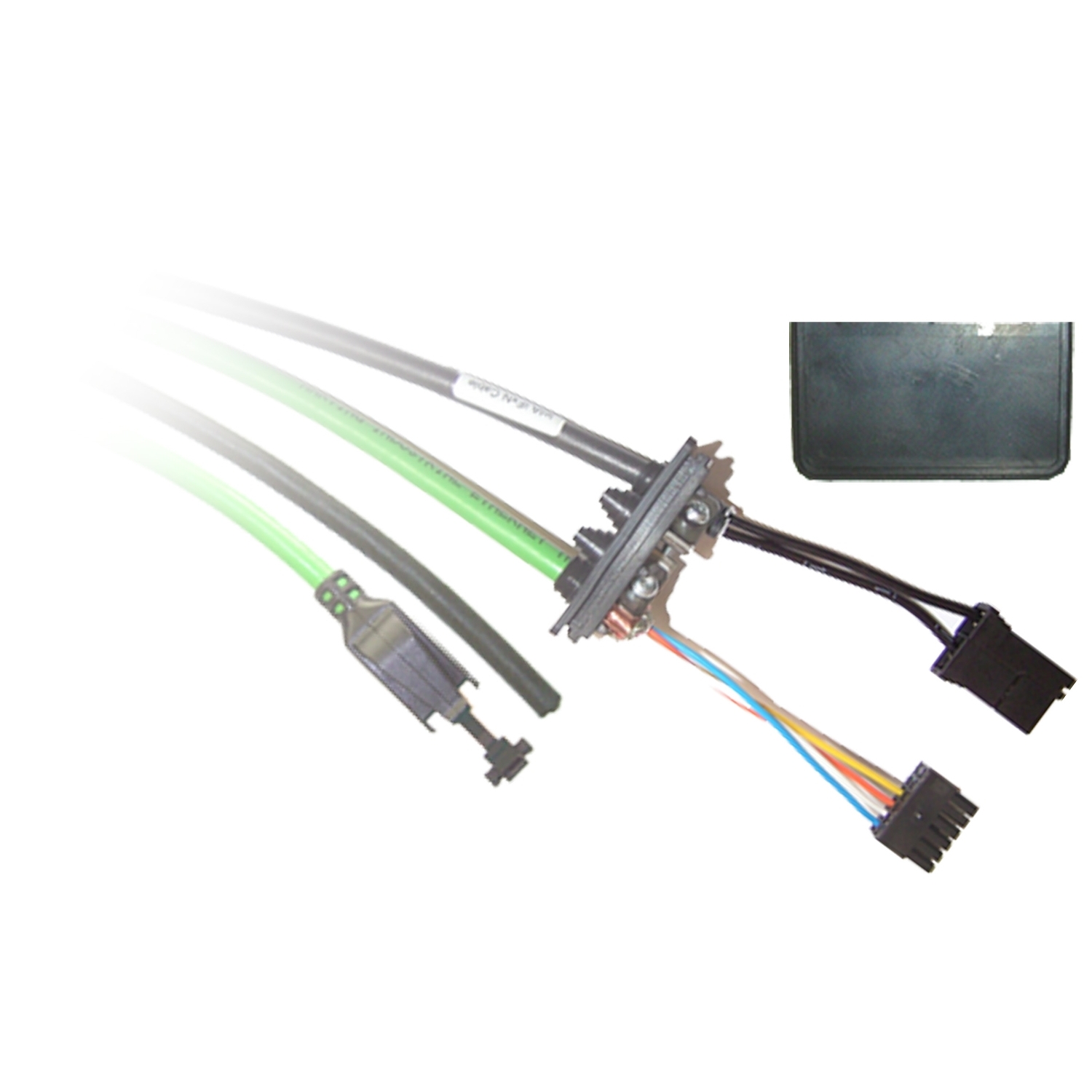 Schneider Electric Schneider Electric VW3L2T001R30 – pre-assembled cable kit for fieldbus interfaces + power supply - Modbus TCP - 3m