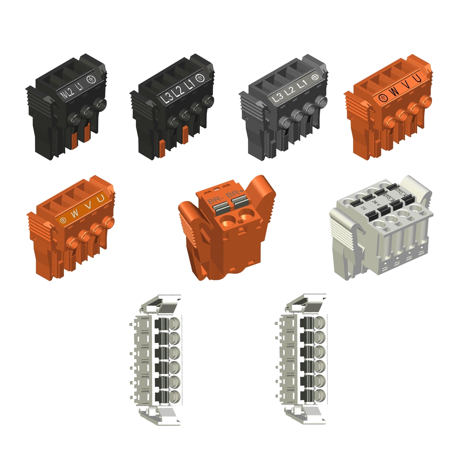 Schneider Electric Schneider Electric VW3M2202 – LXM 32A connector kit
