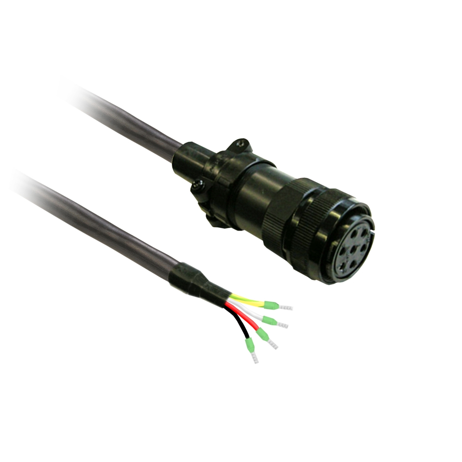 Schneider Electric Schneider Electric VW3M5D6AR30 – power cable 3m shielded 4x 6mm², BCH2 MIL connector