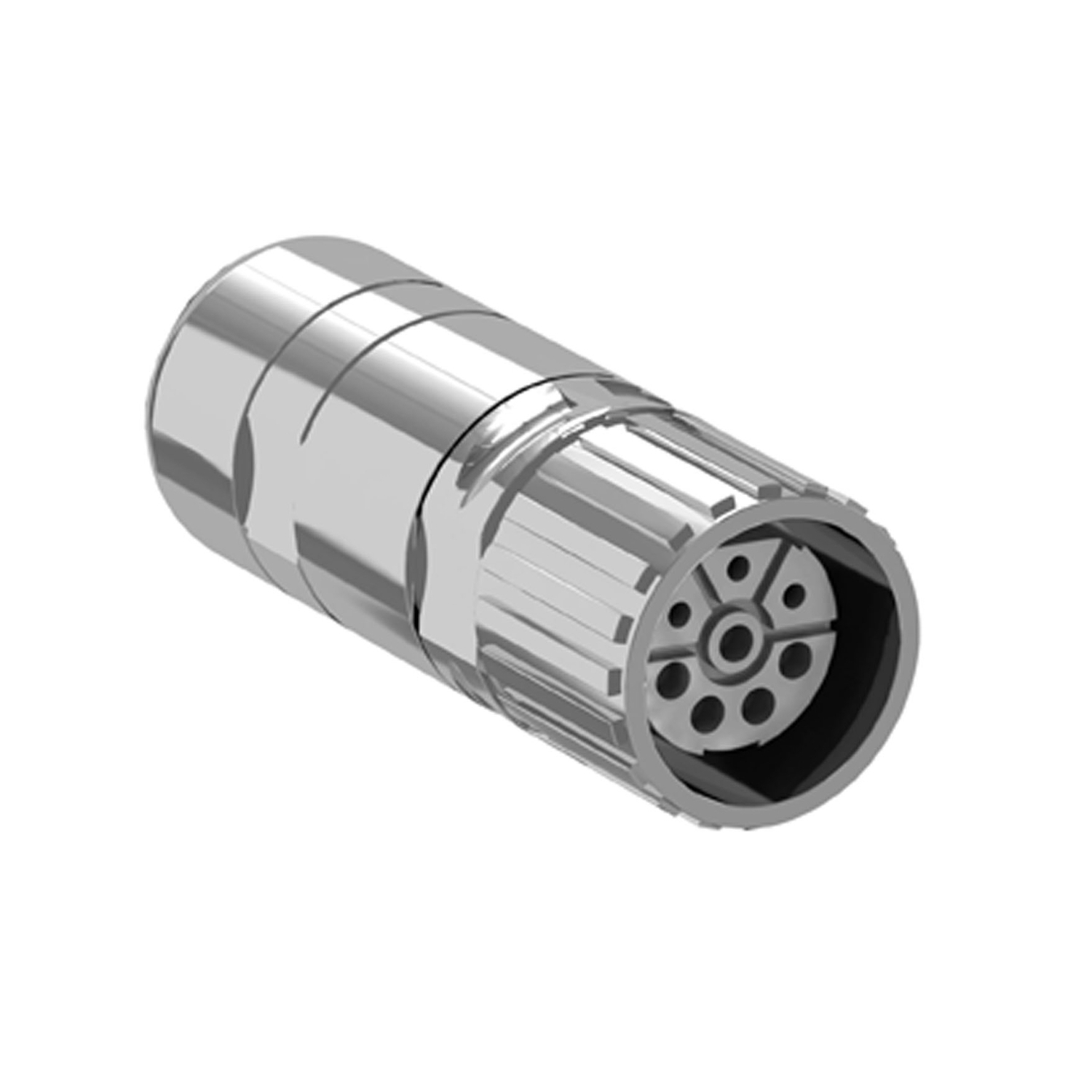 Schneider Electric Schneider Electric VW3M8215 – M23 industrial connector for creating power cordsets - 1.5 or 2 mm² - set of 5