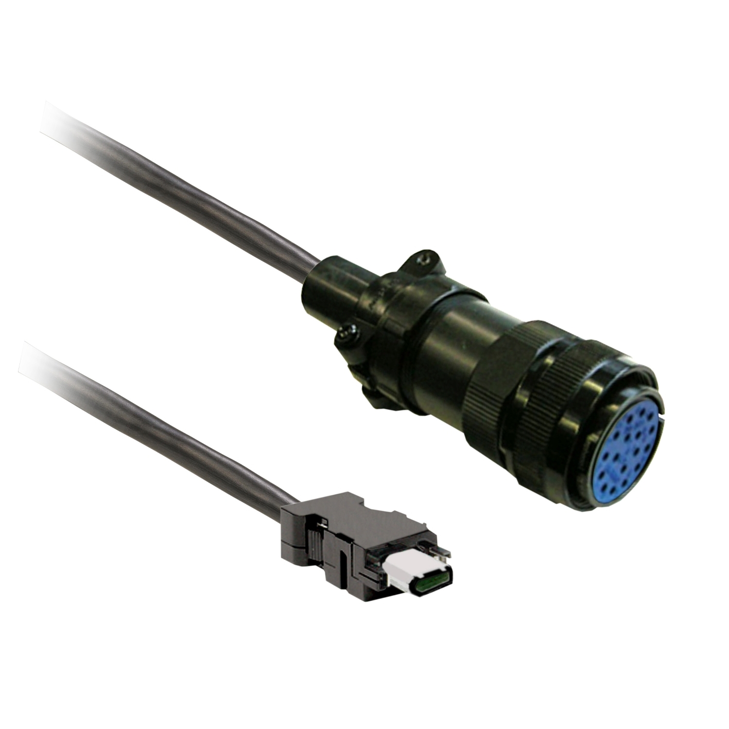 Schneider Electric Schneider Electric VW3M8D2AR50 – encoder cable 5m shielded, MIL connector for BCH2.H/.M/.R, CN2 plug