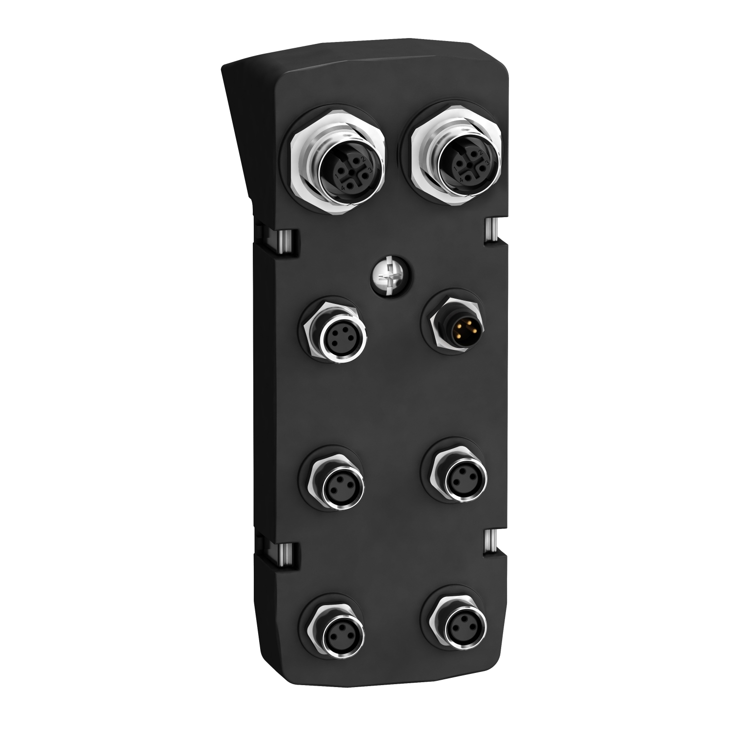 Schneider Electric Schneider Electric VW3M9106 – Connector module, Lexium 32i, Ethernet M12;4 Inputs M8 Source, STO