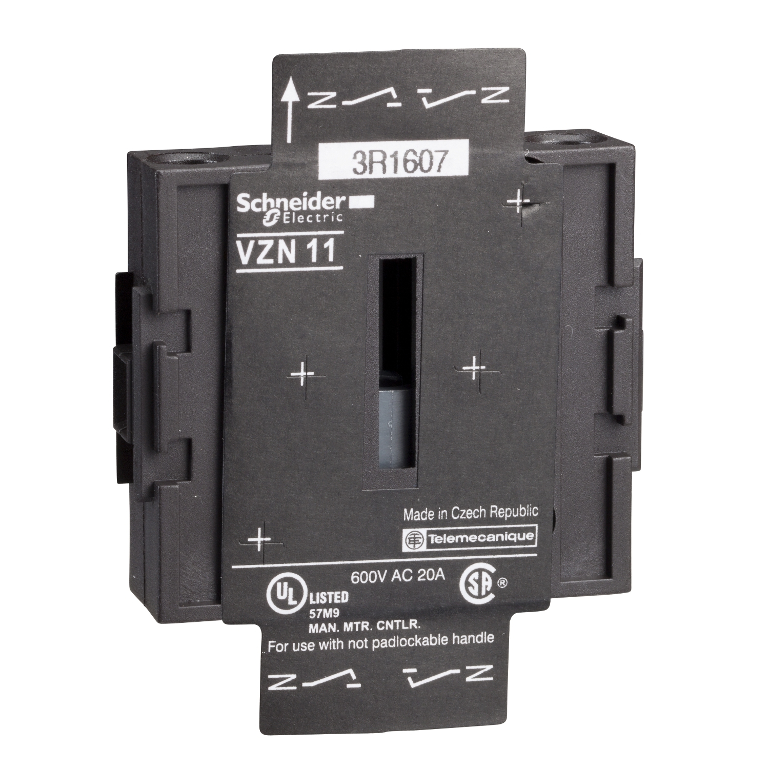 Schneider Electric Schneider Electric VZN11 – TeSys Mini-VARIO - additional neutral block - 20 A - for VN12, VN20