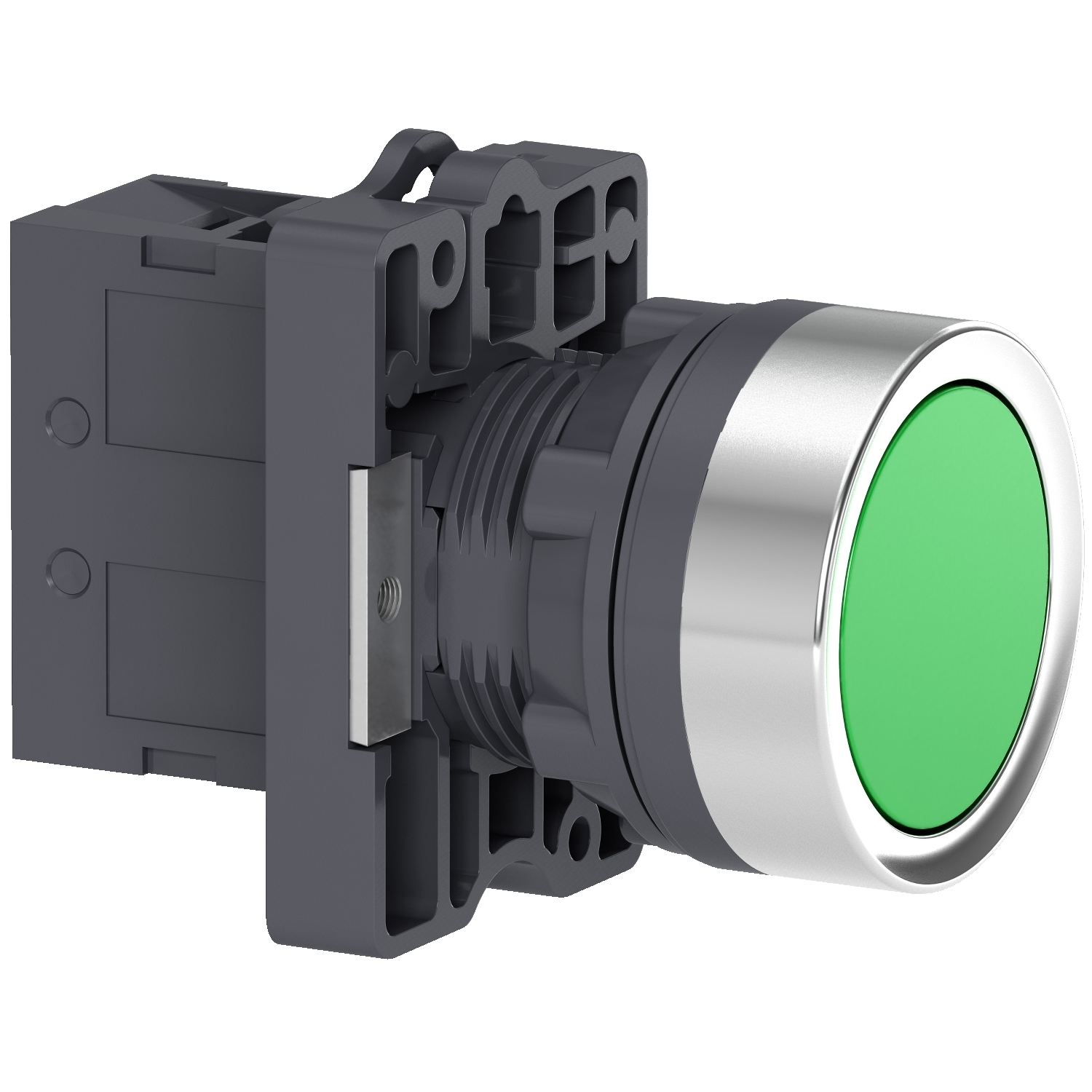 Schneider Electric Schneider Electric XA2EA31 – round Green push-button Ø 22 - flush spring return - 1NO