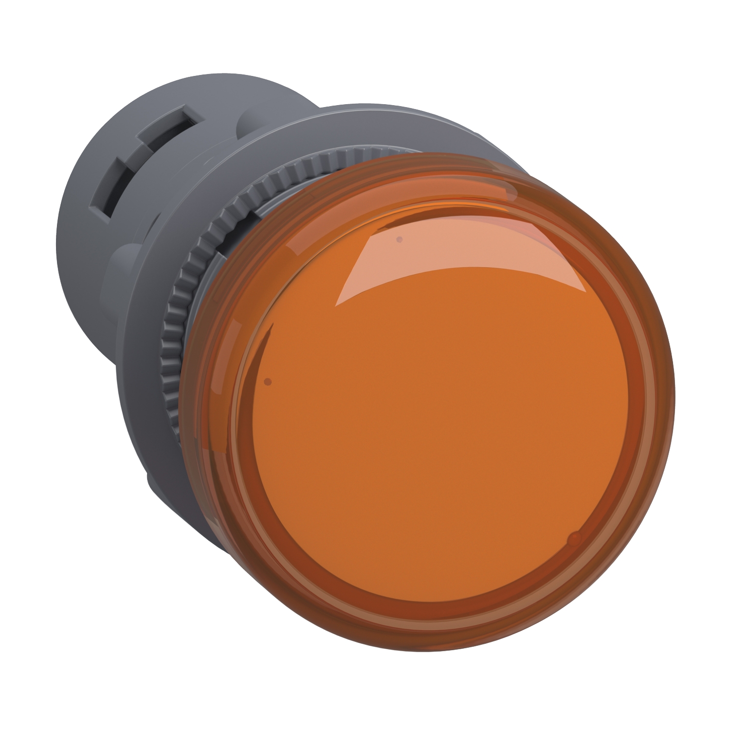 Schneider Electric Schneider Electric XA2EVB5LC – Pilot light, plastic, amber, Ø 22 mm, with integral LED, 24 V AC/DC