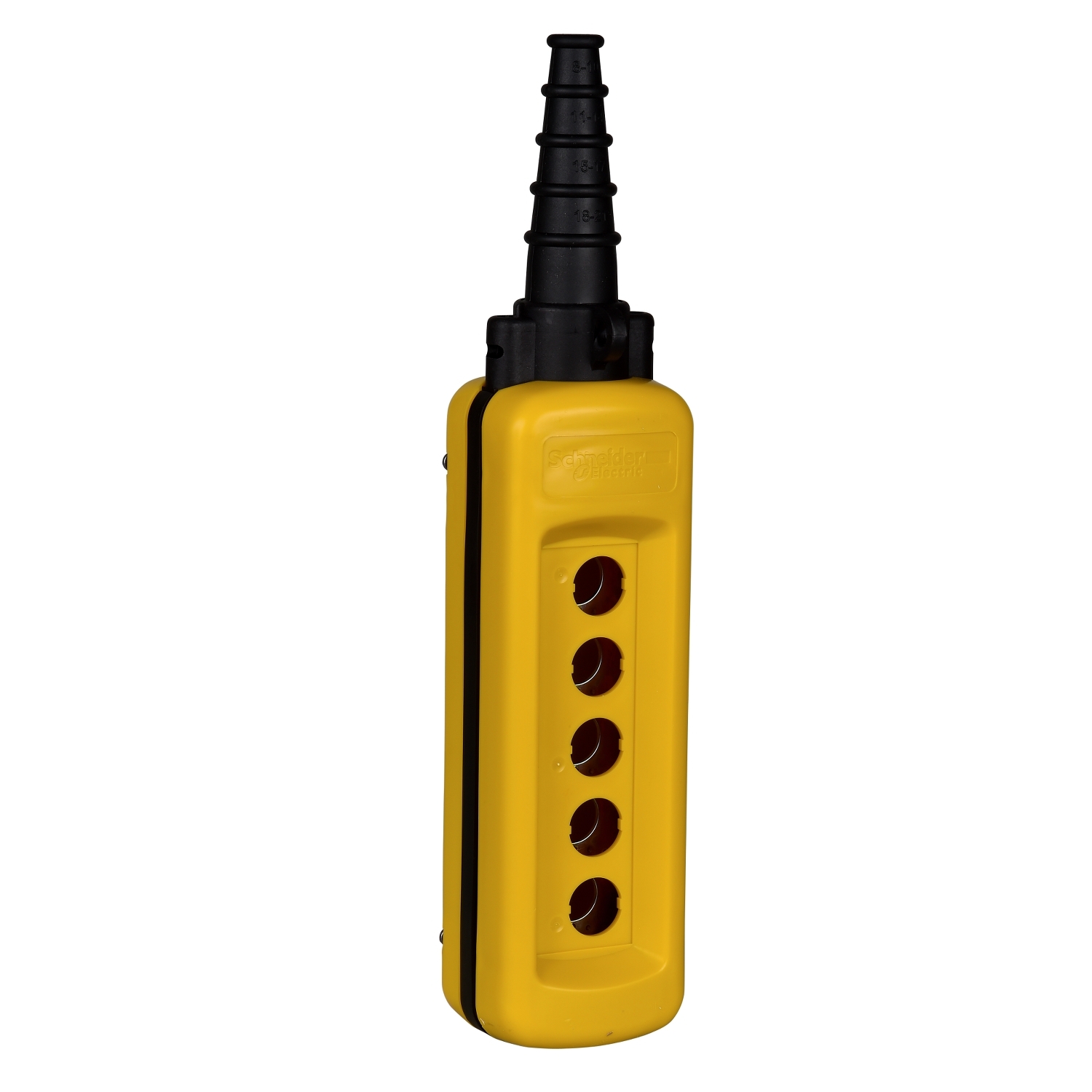 Schneider Electric Schneider Electric XACA05 – Harmony XAC, Empty pendant control station, plastic, yellow, 5 cut-outs