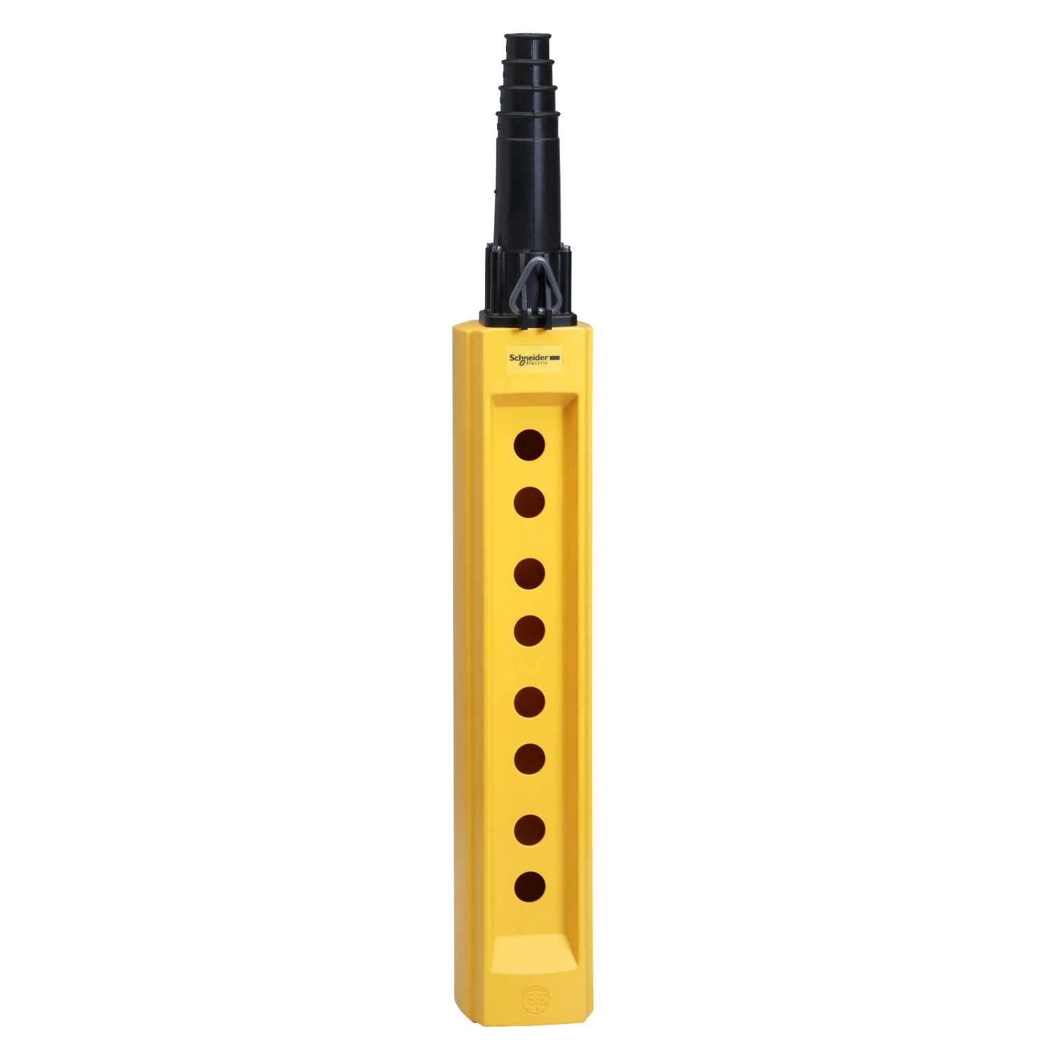 Schneider Electric Schneider Electric XACB085 – Pendant control station, Harmony XAC, empty, plastic, yellow, 8 cut-outs, cable 22…35mm